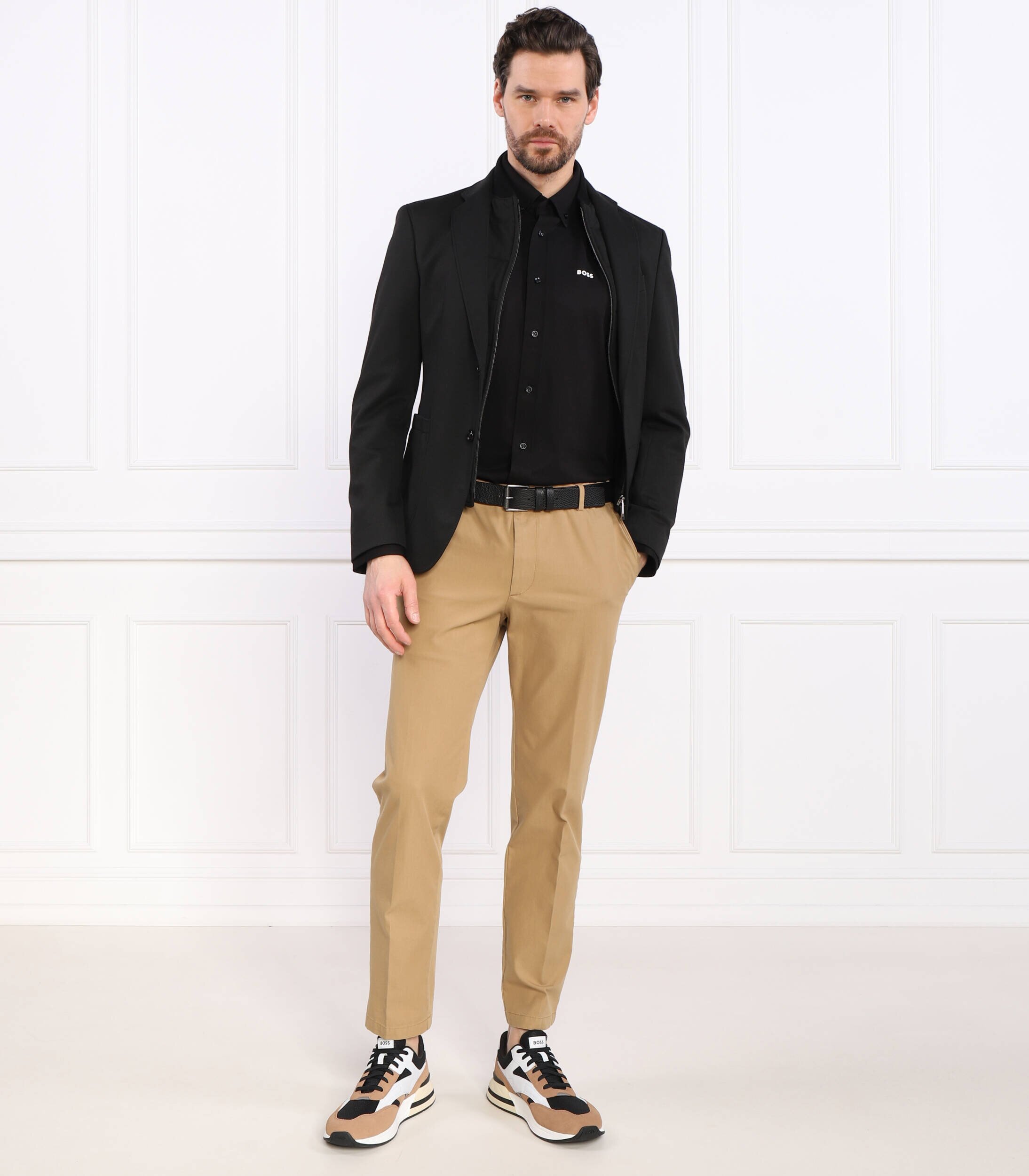 BOSS Black Pantaloni chino Kane-DS 10246713 01 | Regular Fit | stretch