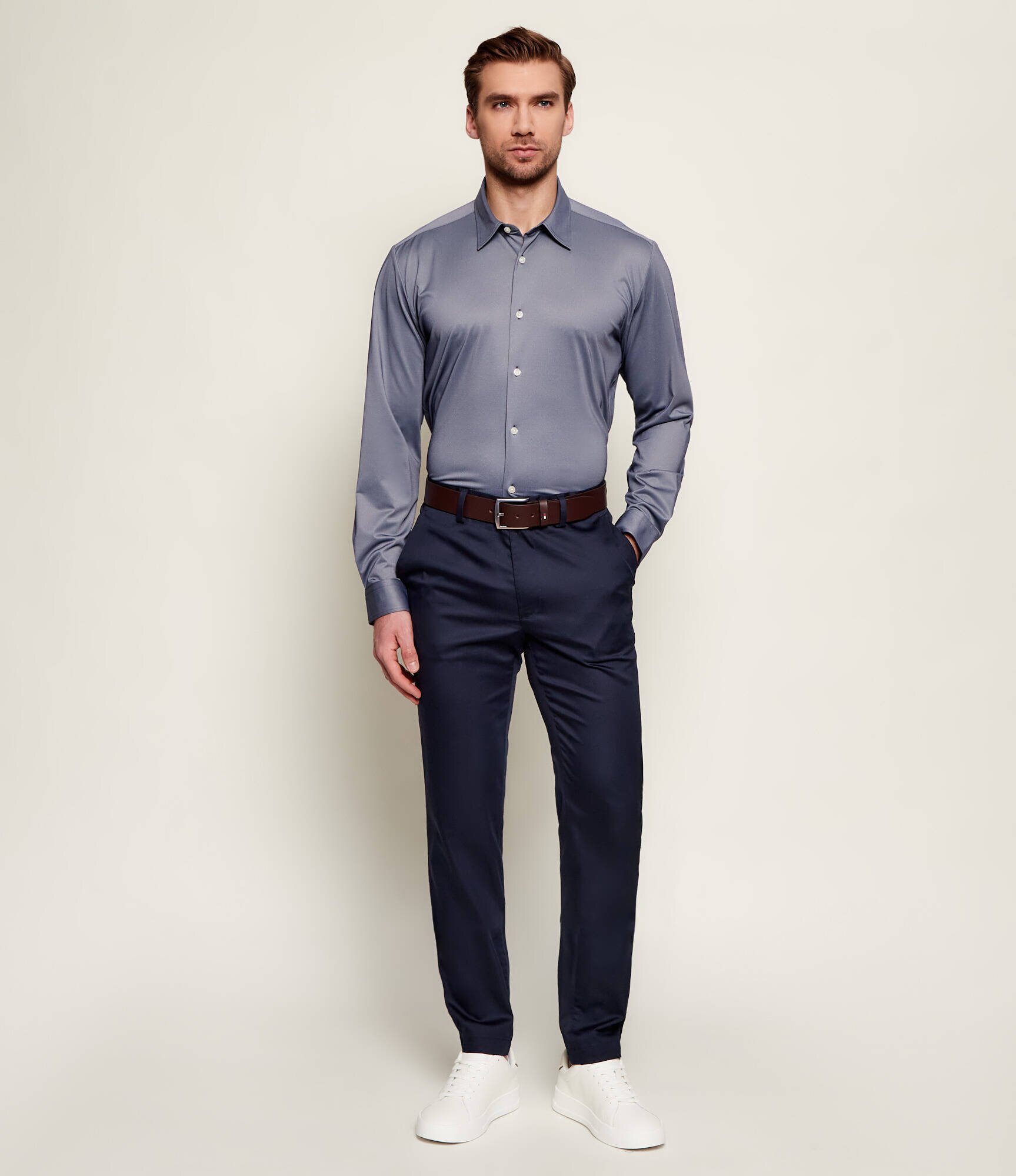 BOSS Black Pantaloni chino P-Kaiton1 | Slim Fit