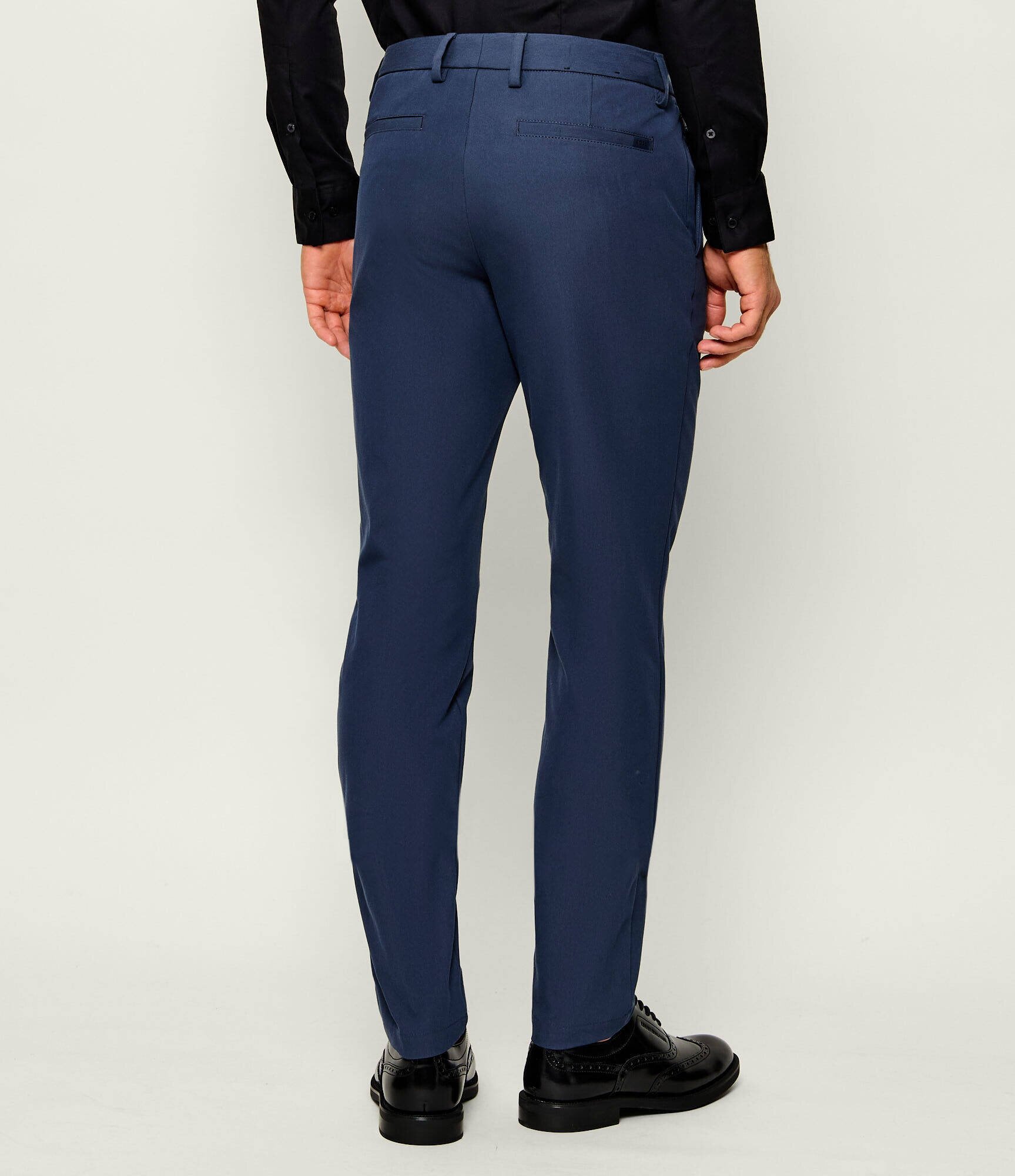 BOSS Black Pantaloni chino P-Kaiton1-Zip | Slim Fit