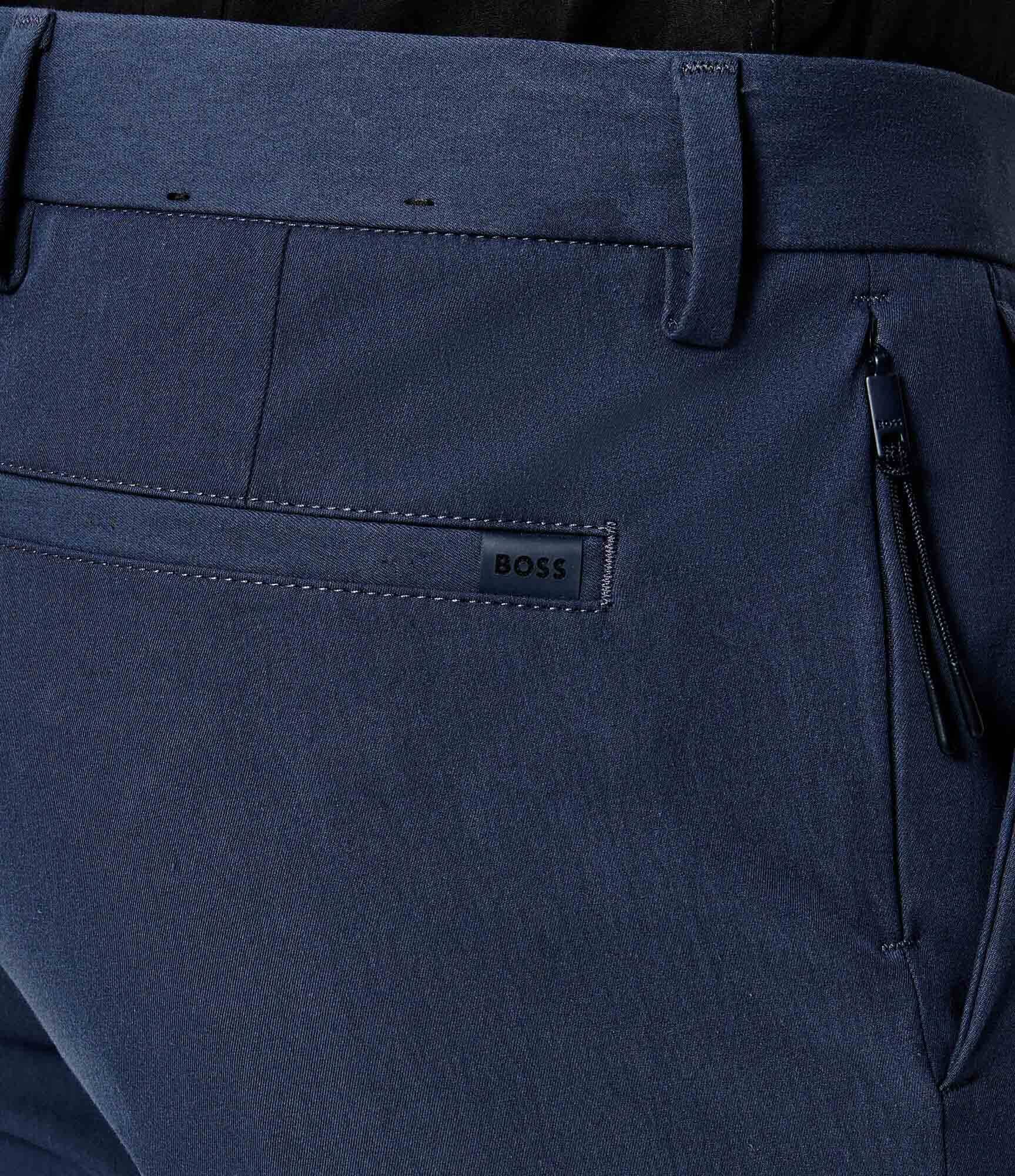 BOSS Black Pantaloni chino P-Kaiton1-Zip | Slim Fit