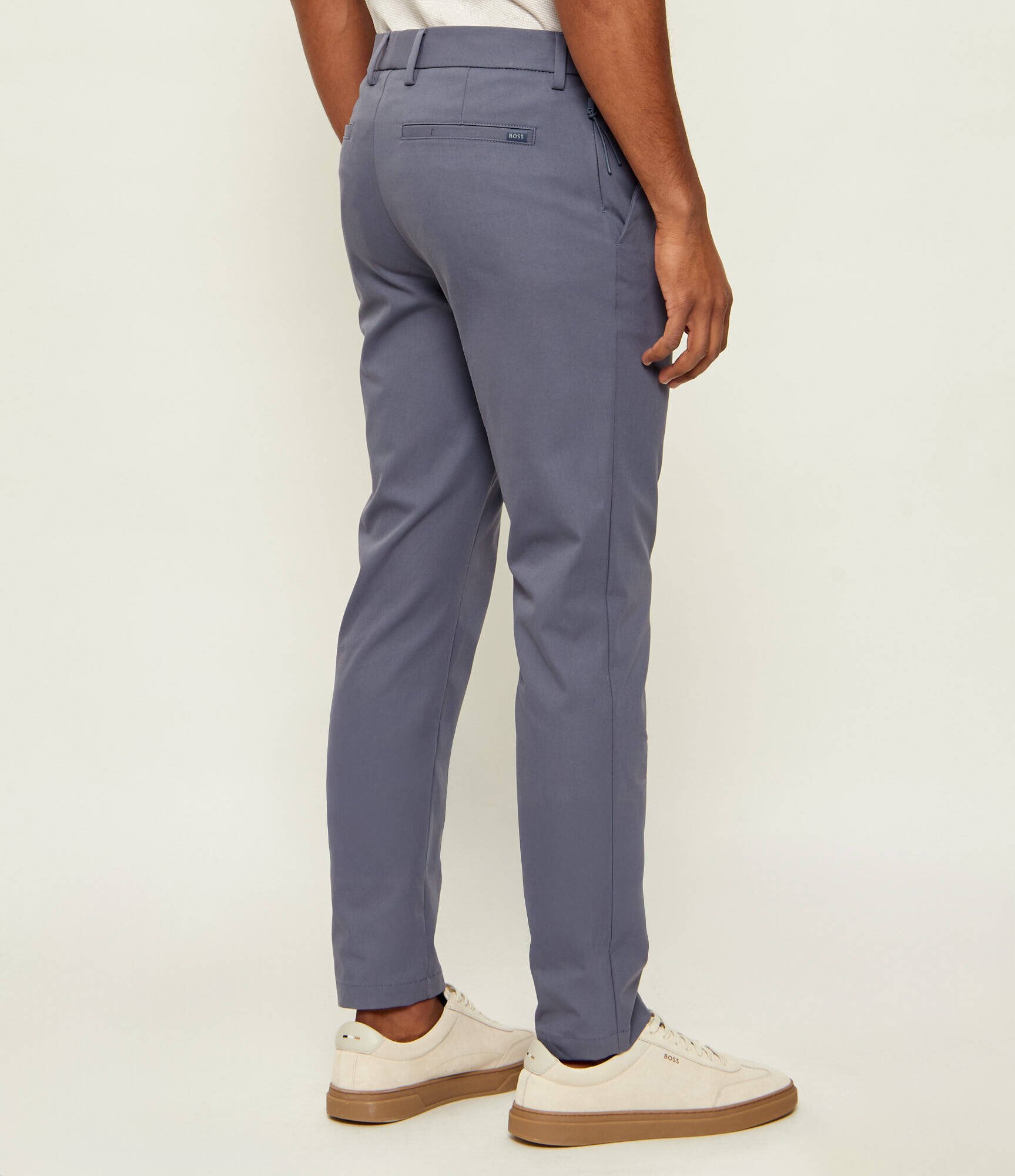BOSS Black Pantaloni chino P-Kaiton1-Zip | Slim Fit
