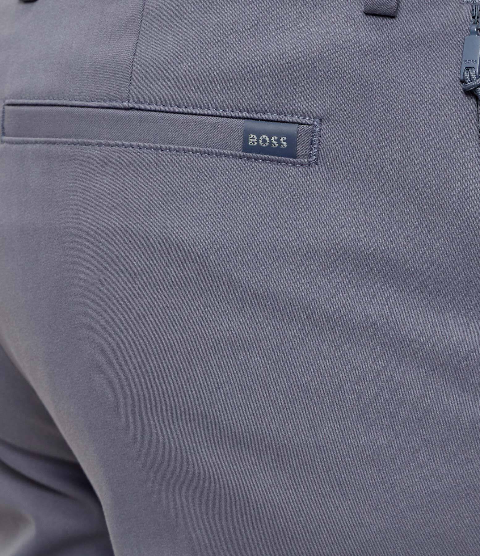 BOSS Black Pantaloni chino P-Kaiton1-Zip | Slim Fit