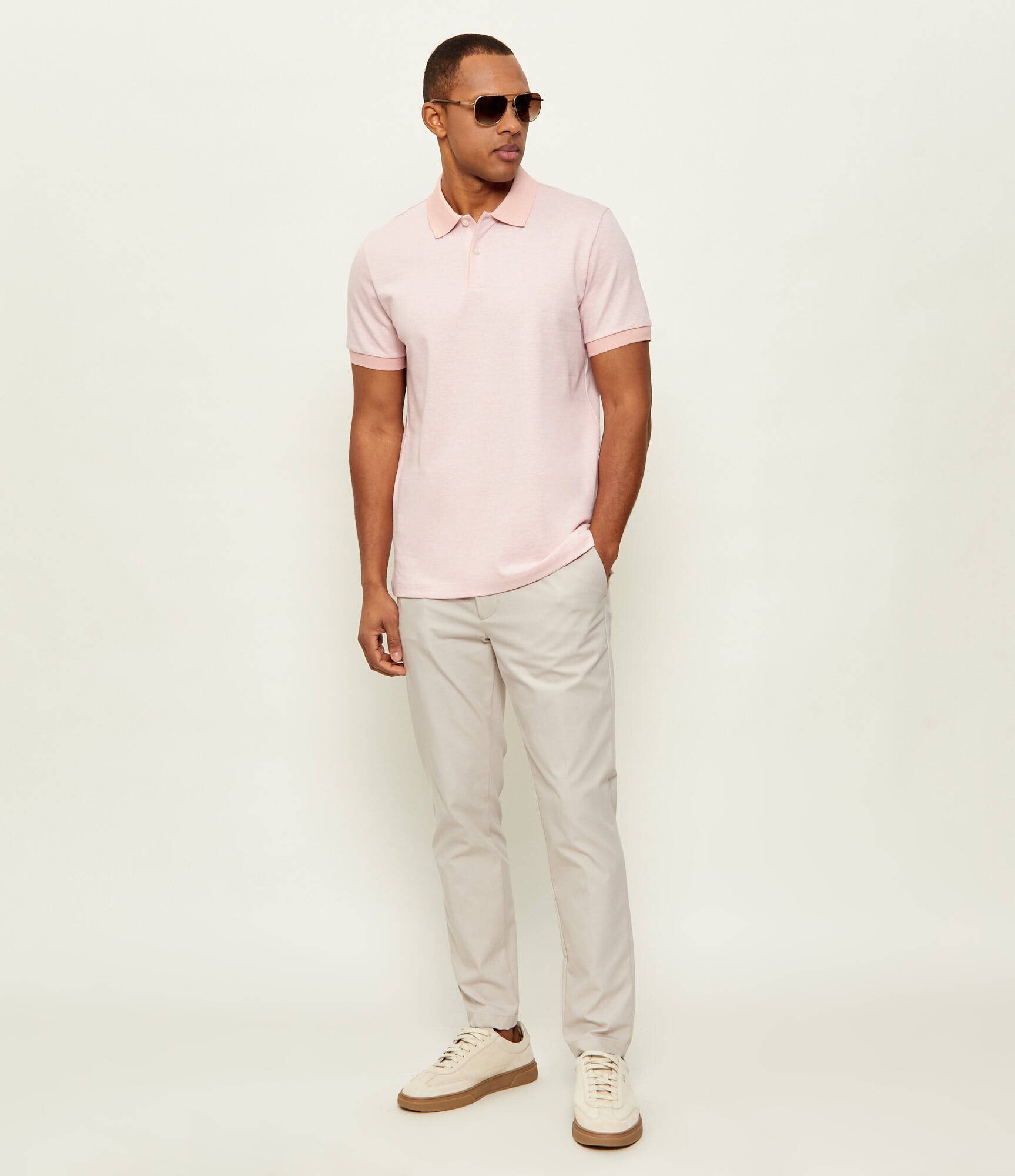 BOSS Black Pantaloni chino P-Kaiton1-Zip | Slim Fit