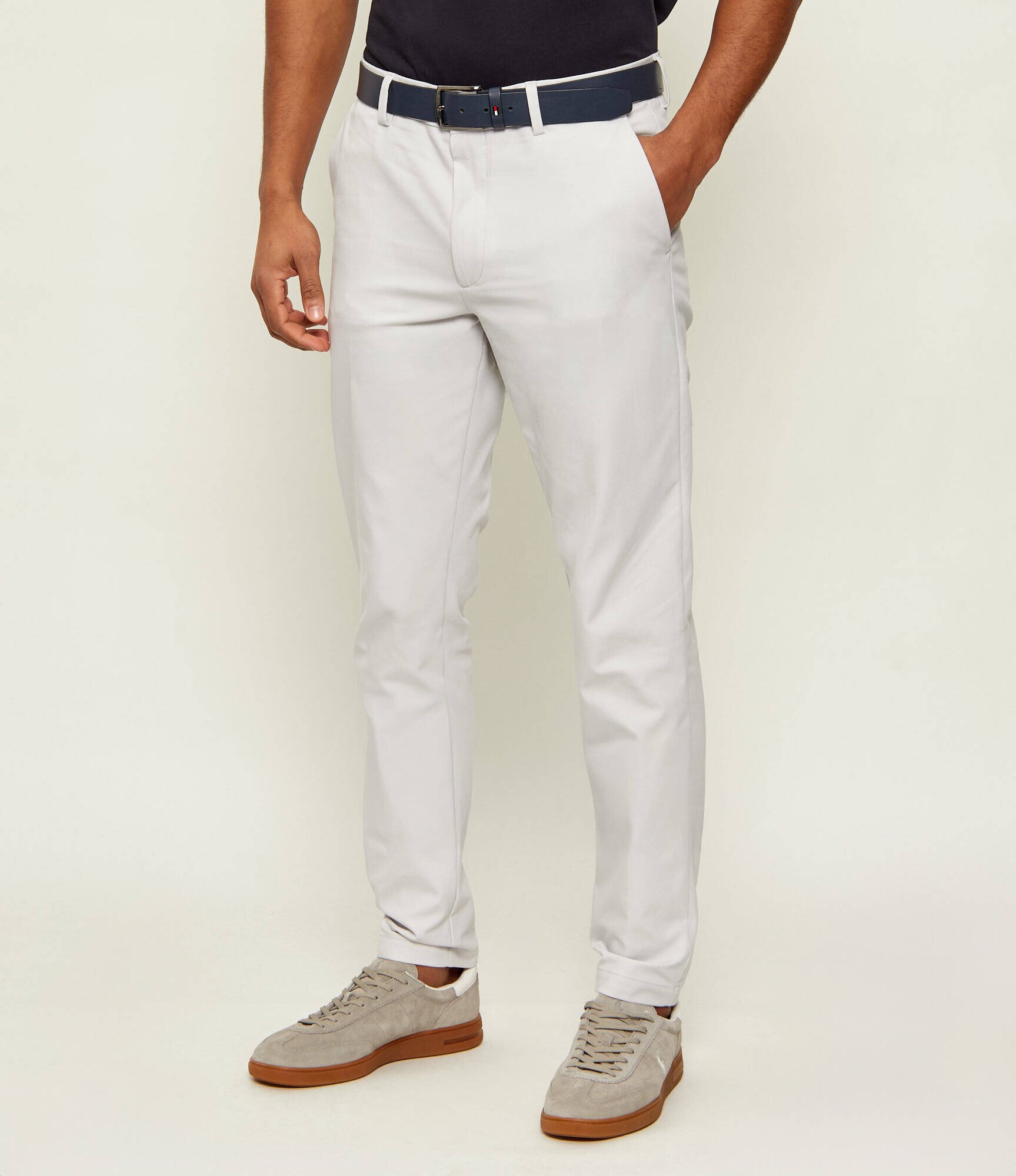 BOSS Black Pantaloni chino P-Kaiton1-Zip | Slim Fit