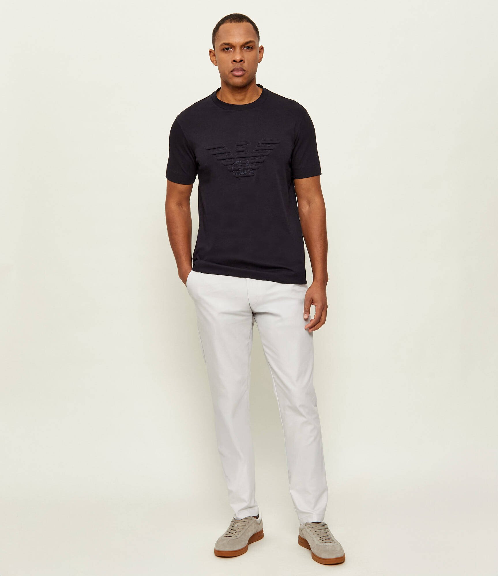 BOSS Black Pantaloni chino P-Kaiton1-Zip | Slim Fit
