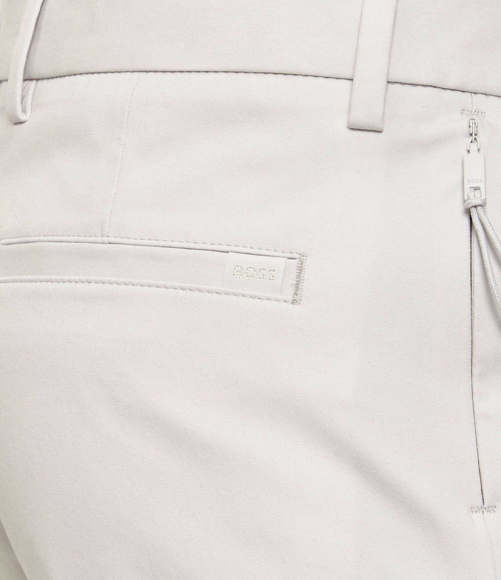 BOSS Black Pantaloni chino P-Kaiton1-Zip | Slim Fit