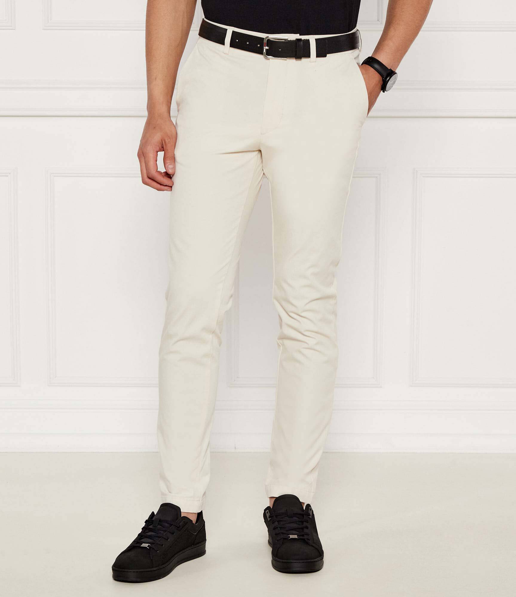 BOSS Black Pantaloni chino P-Kaiton1-Zip | Slim Fit
