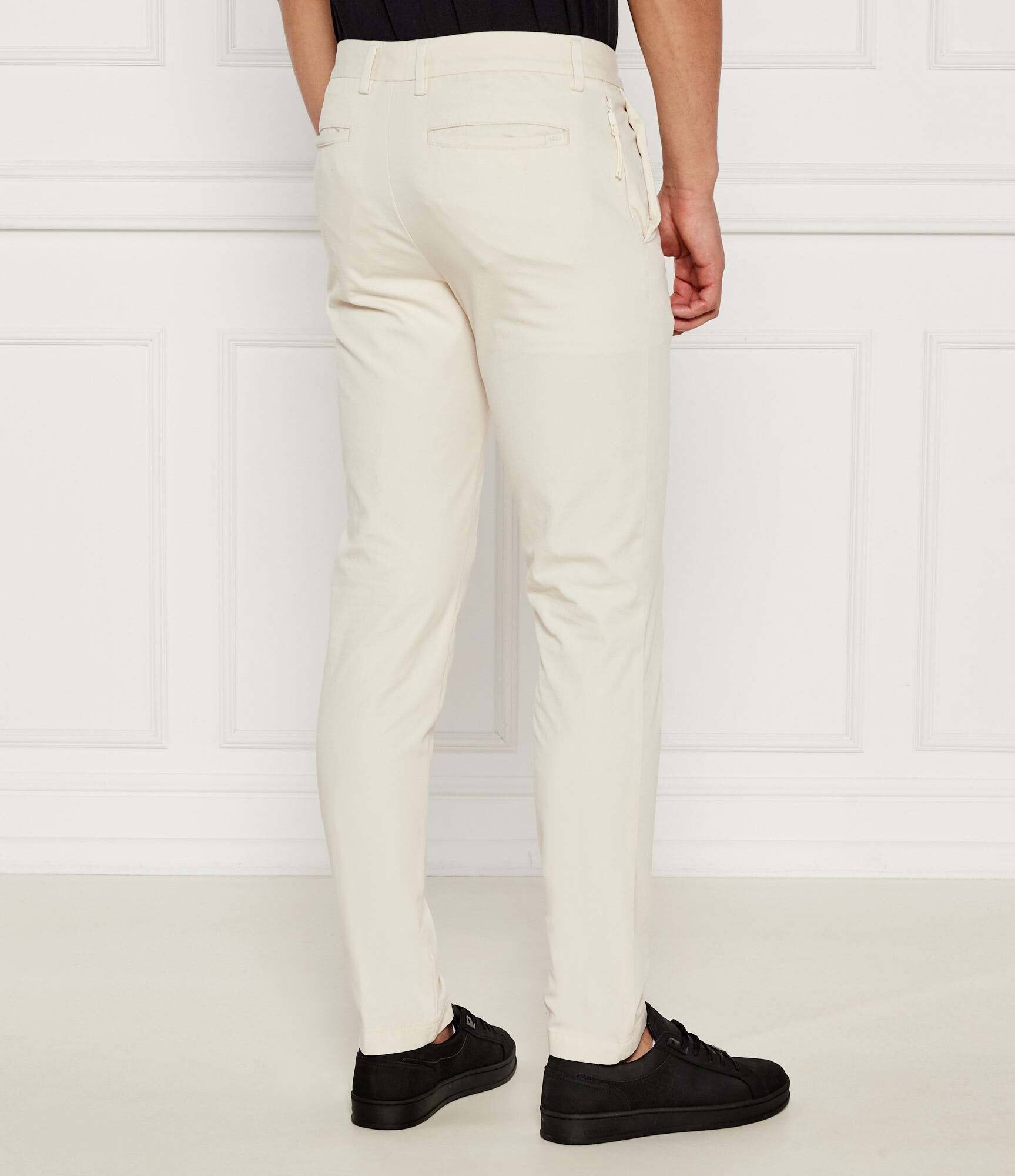 BOSS Black Pantaloni chino P-Kaiton1-Zip | Slim Fit