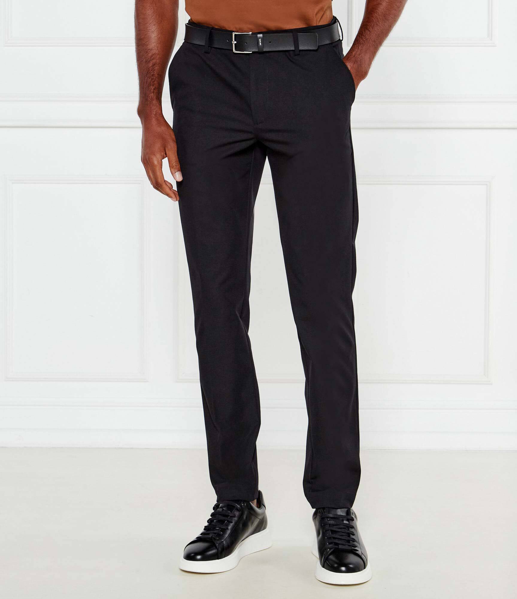 BOSS Black Pantaloni chino P-Kaiton1-Zip | Slim Fit