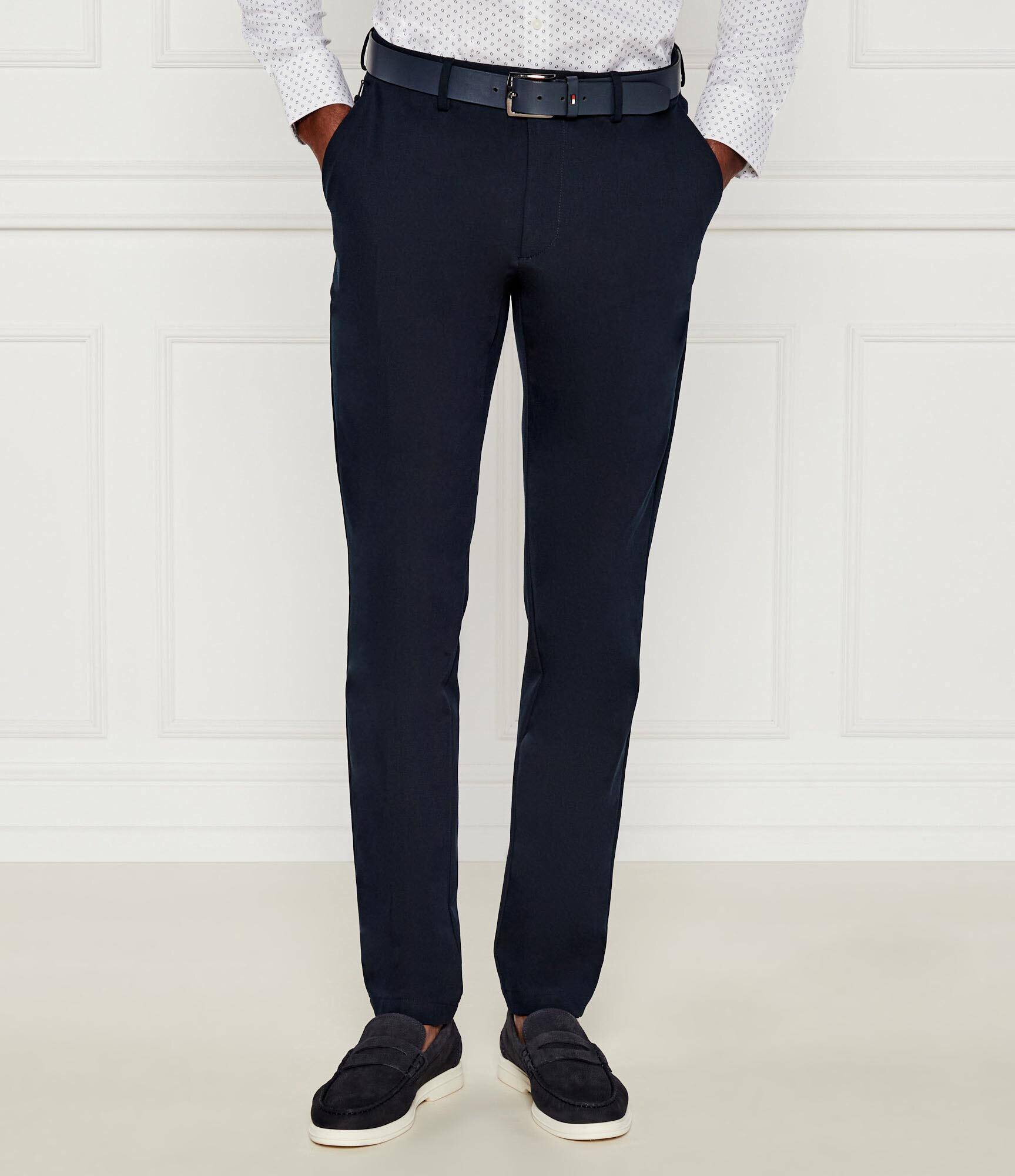 BOSS Black Pantaloni chino P-Kaiton1-Zip | Slim Fit