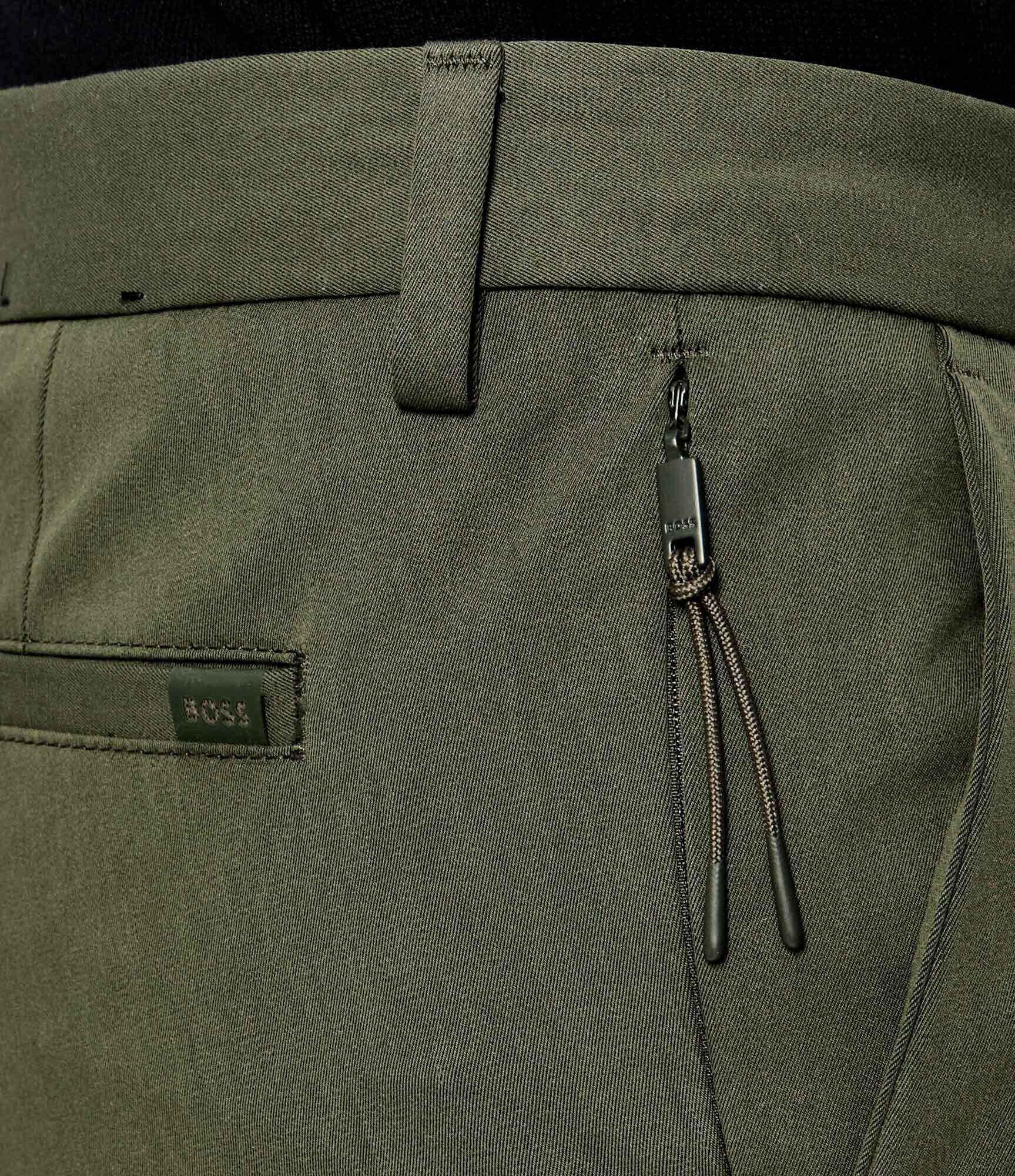 BOSS Black Pantaloni chino P-Kaiton1-Zip | Slim Fit