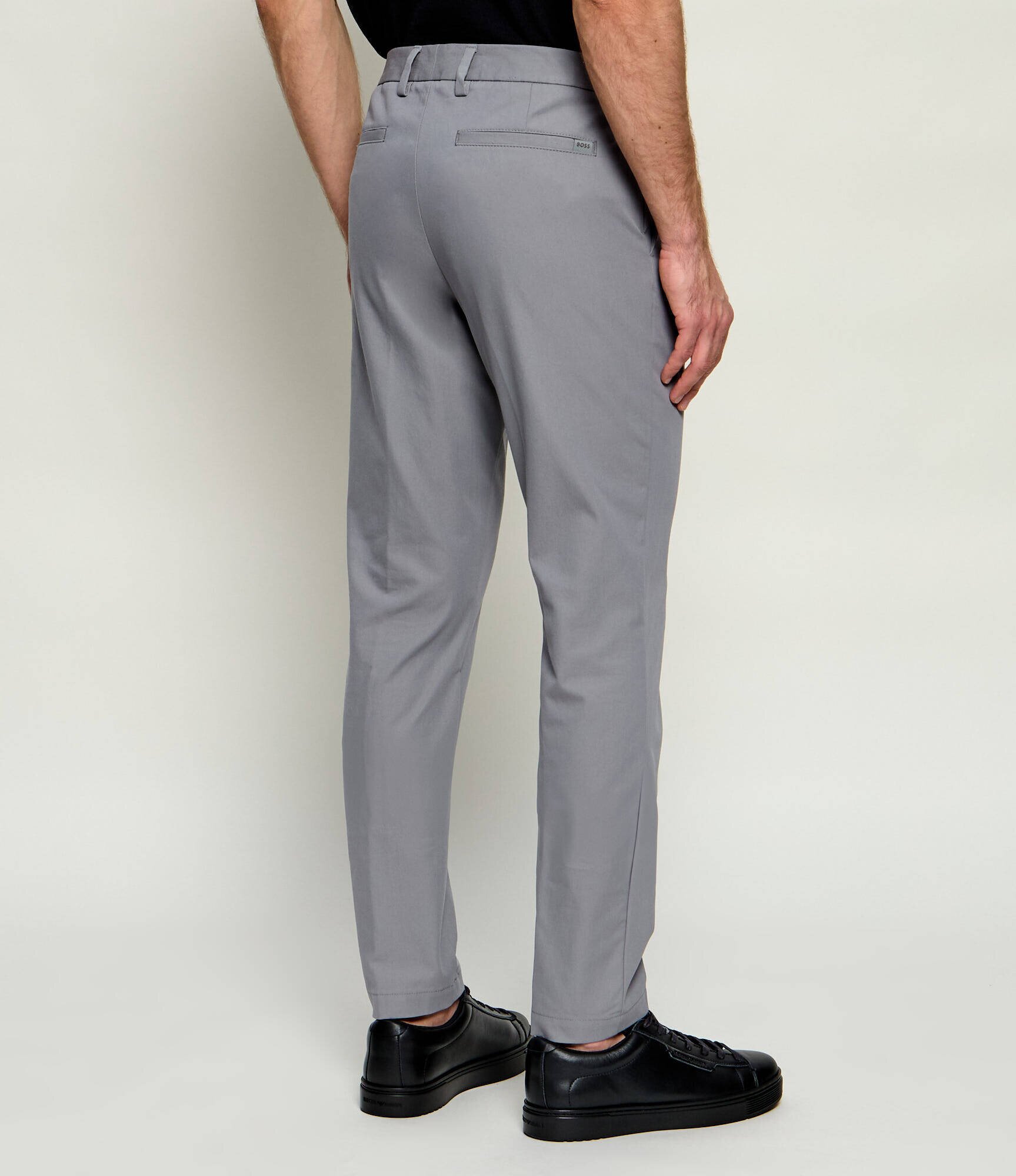 BOSS Black Pantaloni chino P-Kaiton1-Zip | Slim Fit