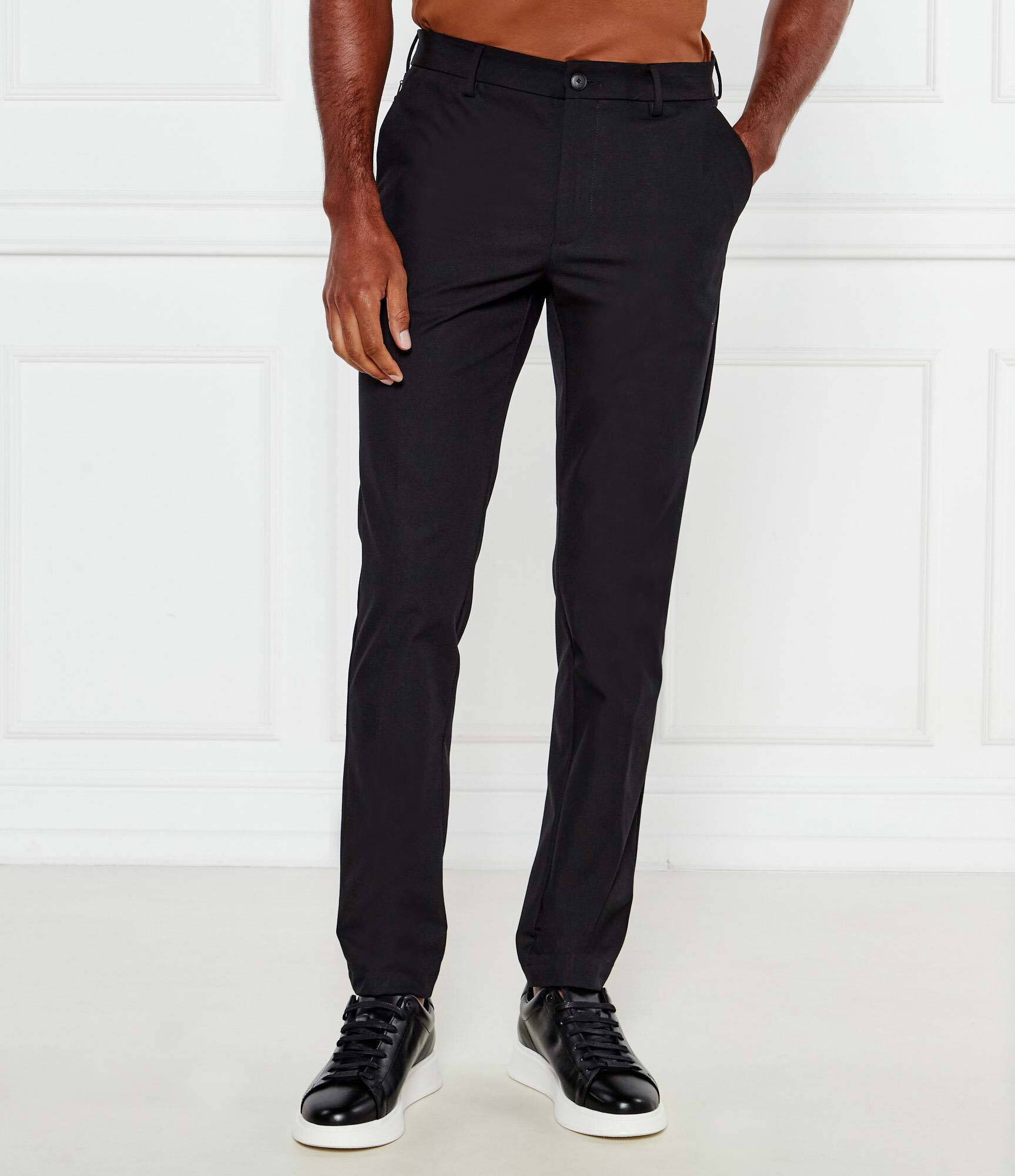 BOSS Black Pantaloni chino P-Kaiton1-Zip | Slim Fit