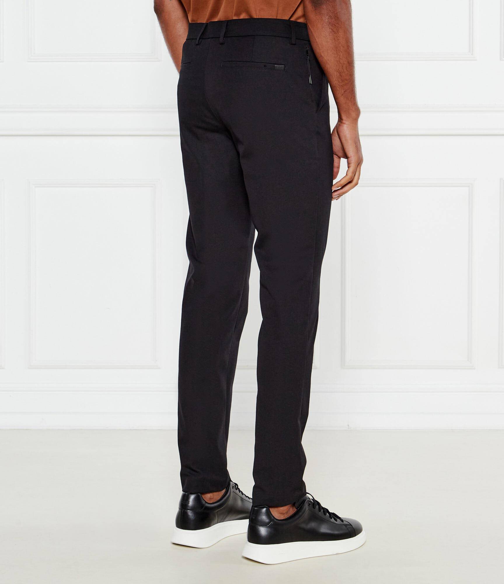 BOSS Black Pantaloni chino P-Kaiton1-Zip | Slim Fit