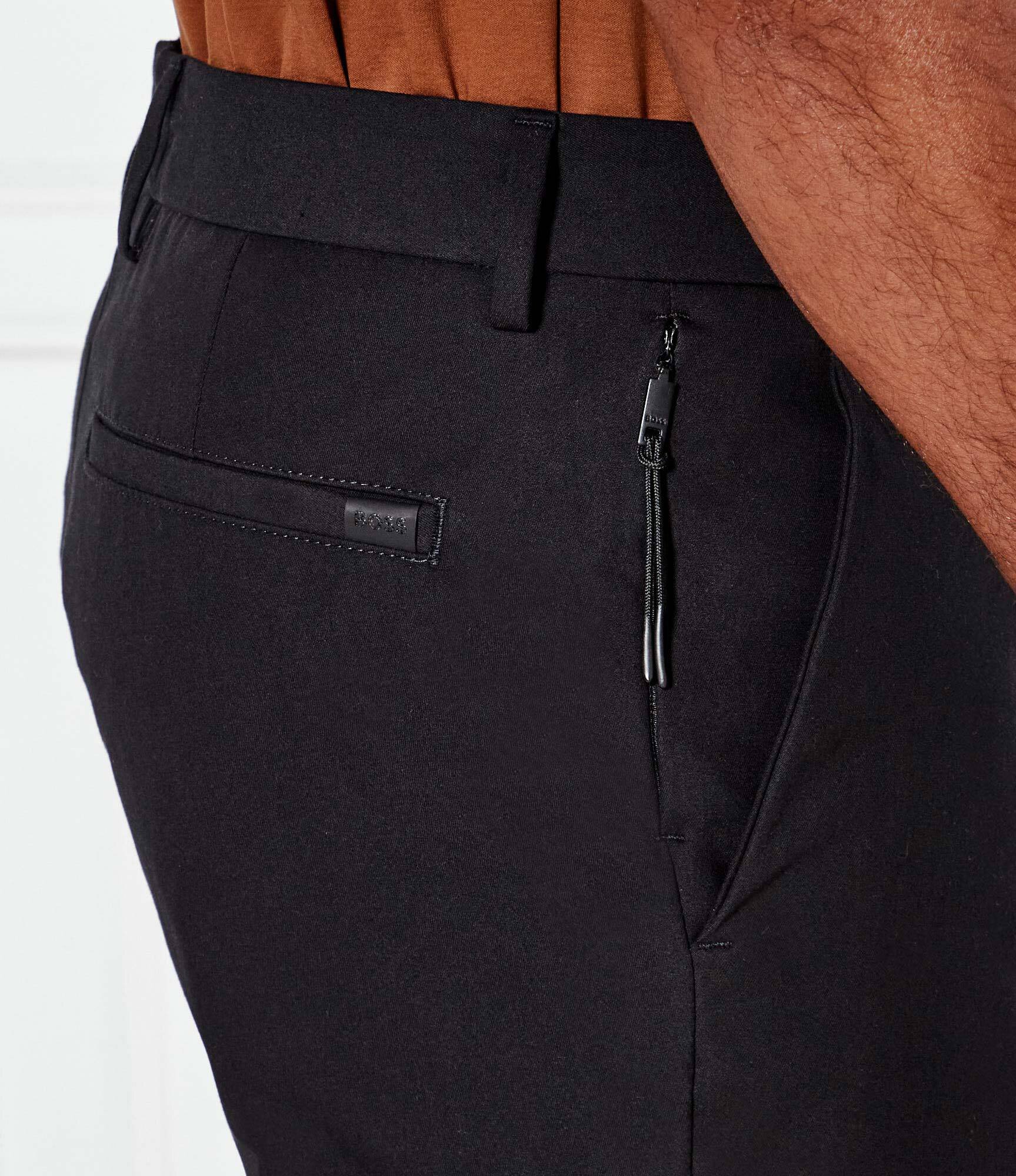 BOSS Black Pantaloni chino P-Kaiton1-Zip | Slim Fit