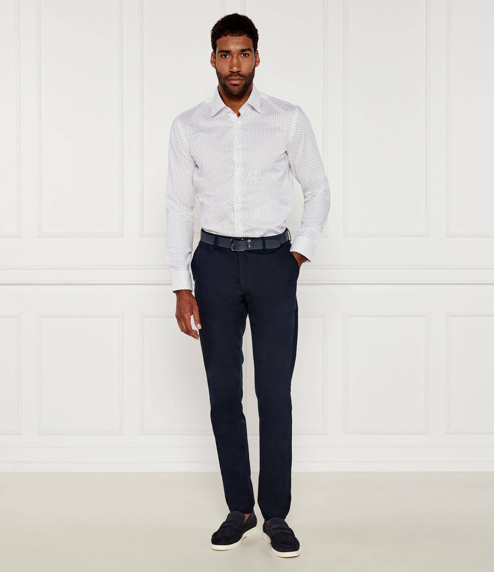 BOSS Black Pantaloni chino P-Kaiton1-Zip | Slim Fit