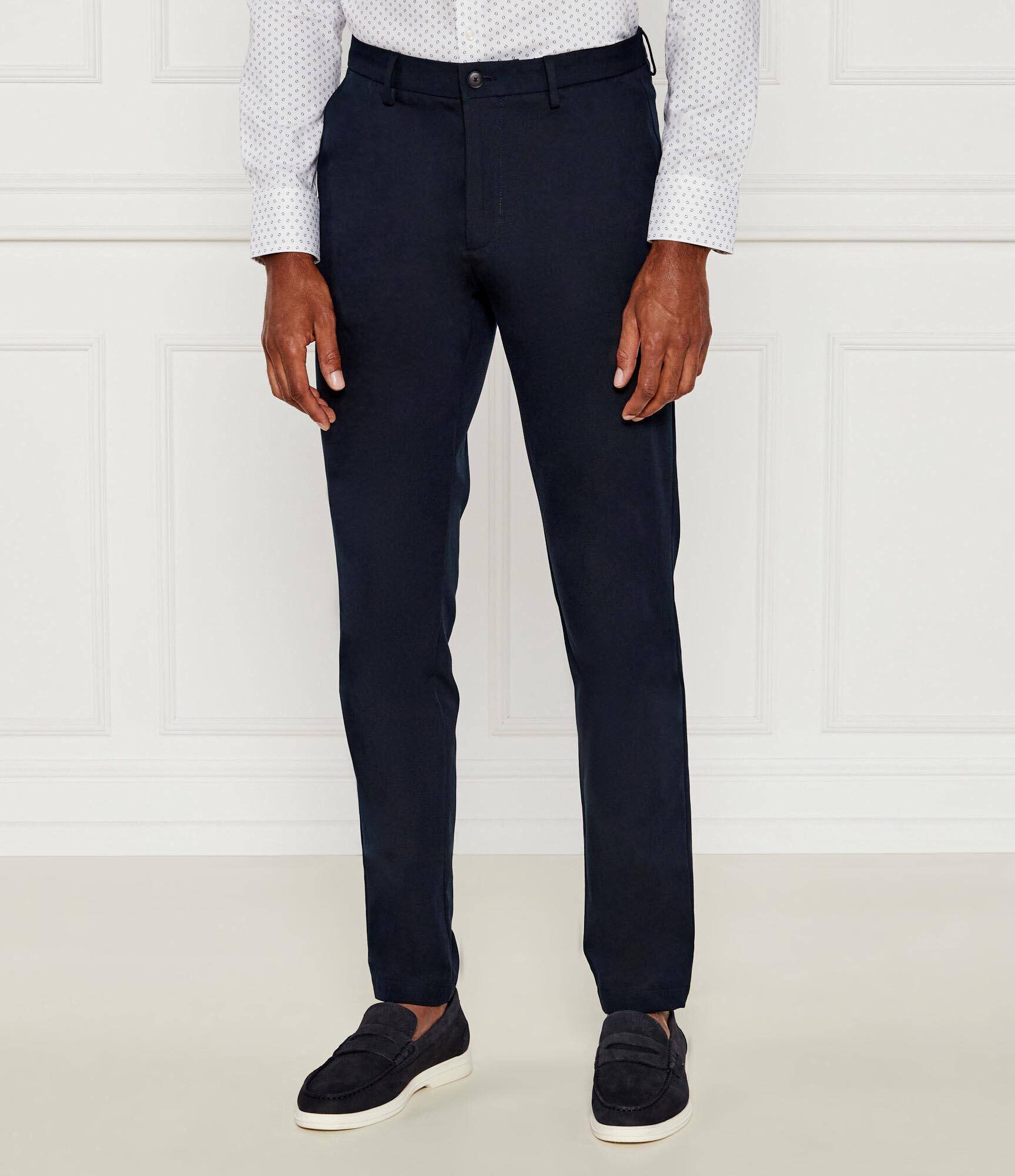 BOSS Black Pantaloni chino P-Kaiton1-Zip | Slim Fit