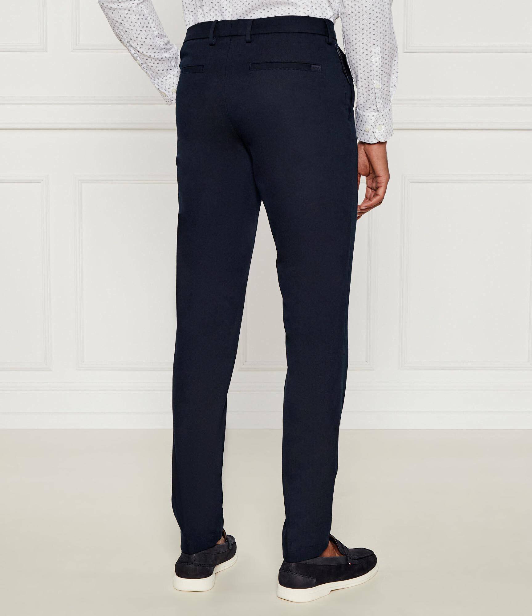 BOSS Black Pantaloni chino P-Kaiton1-Zip | Slim Fit