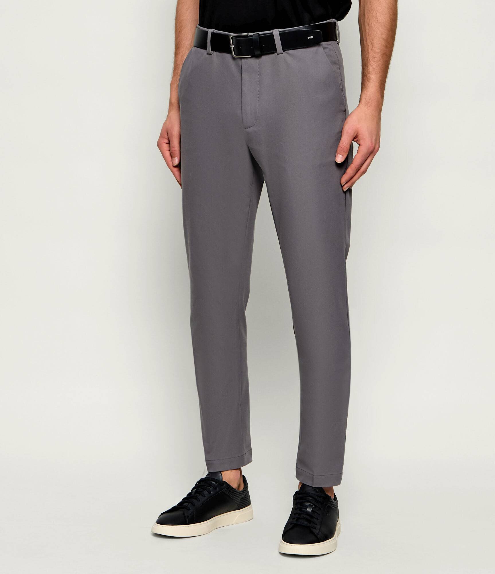 BOSS Black Pantaloni chino P-Kaiton1-Zip | Slim Fit