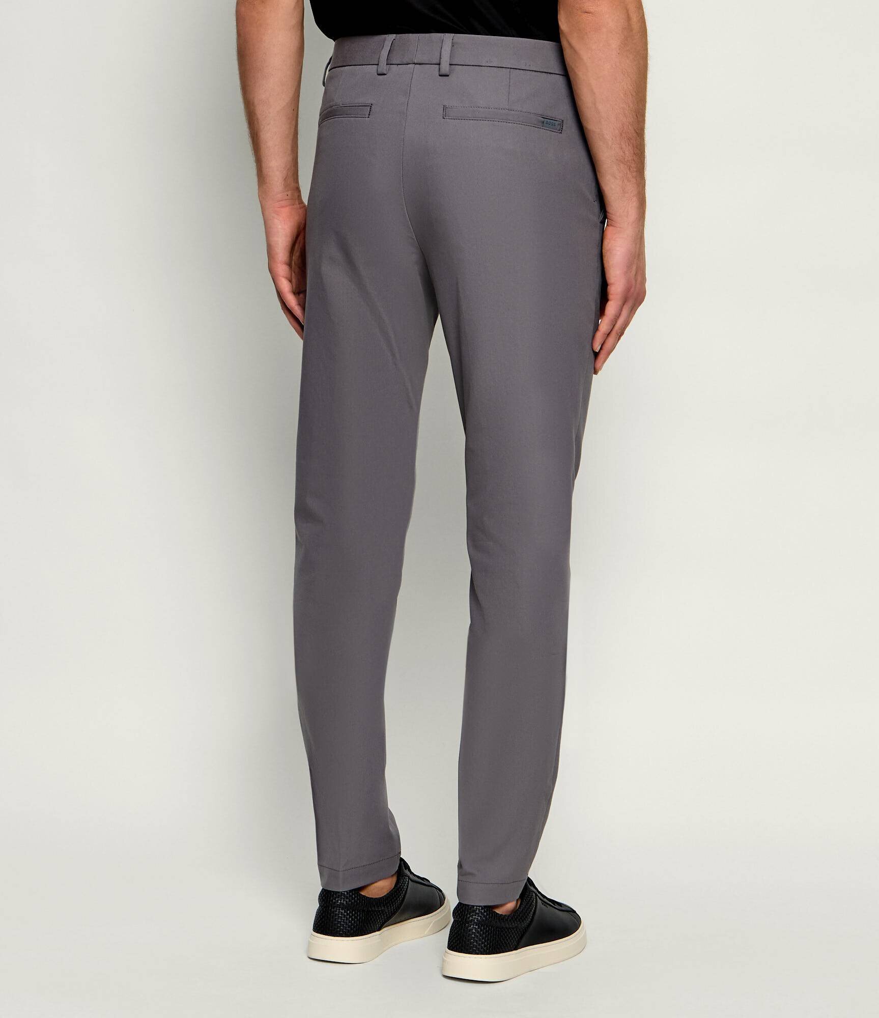 BOSS Black Pantaloni chino P-Kaiton1-Zip | Slim Fit