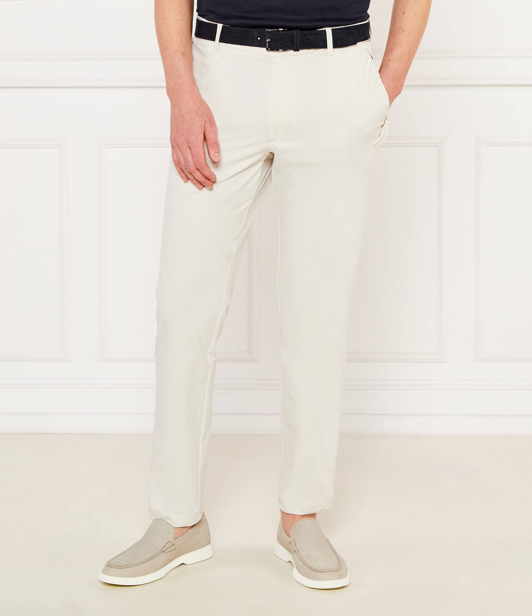 BOSS Black Pantaloni chino P-Kane-Zip | Tapered fit