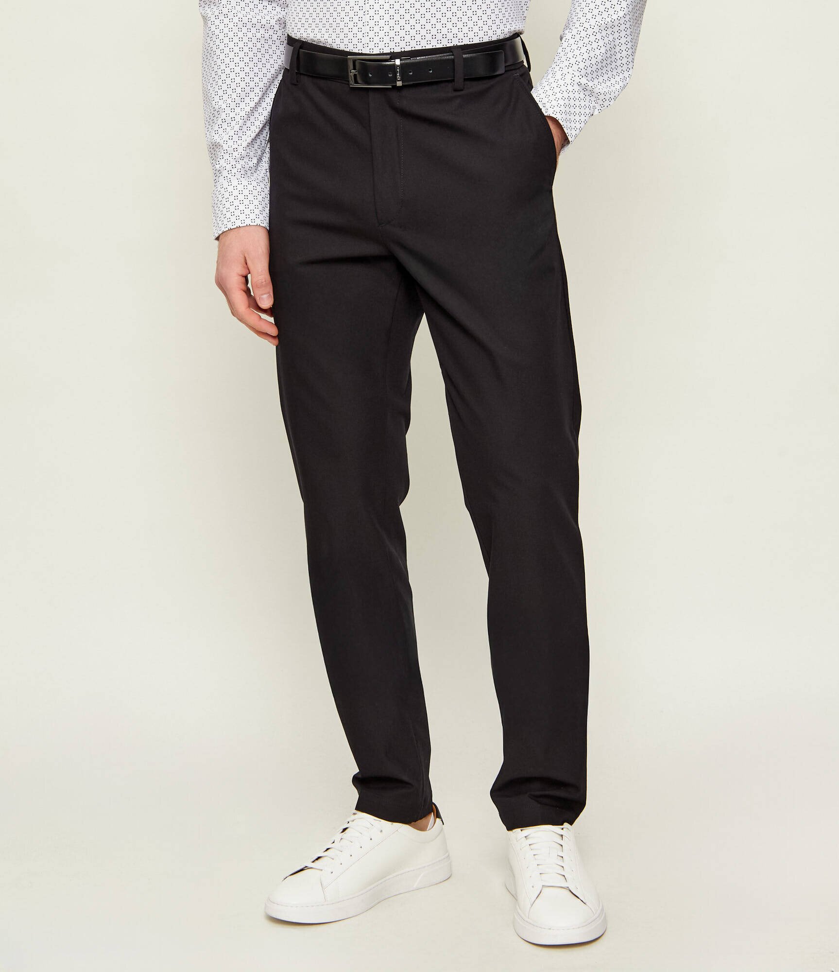 BOSS Black Pantaloni chino P-Kane1-Zip | Modern fit