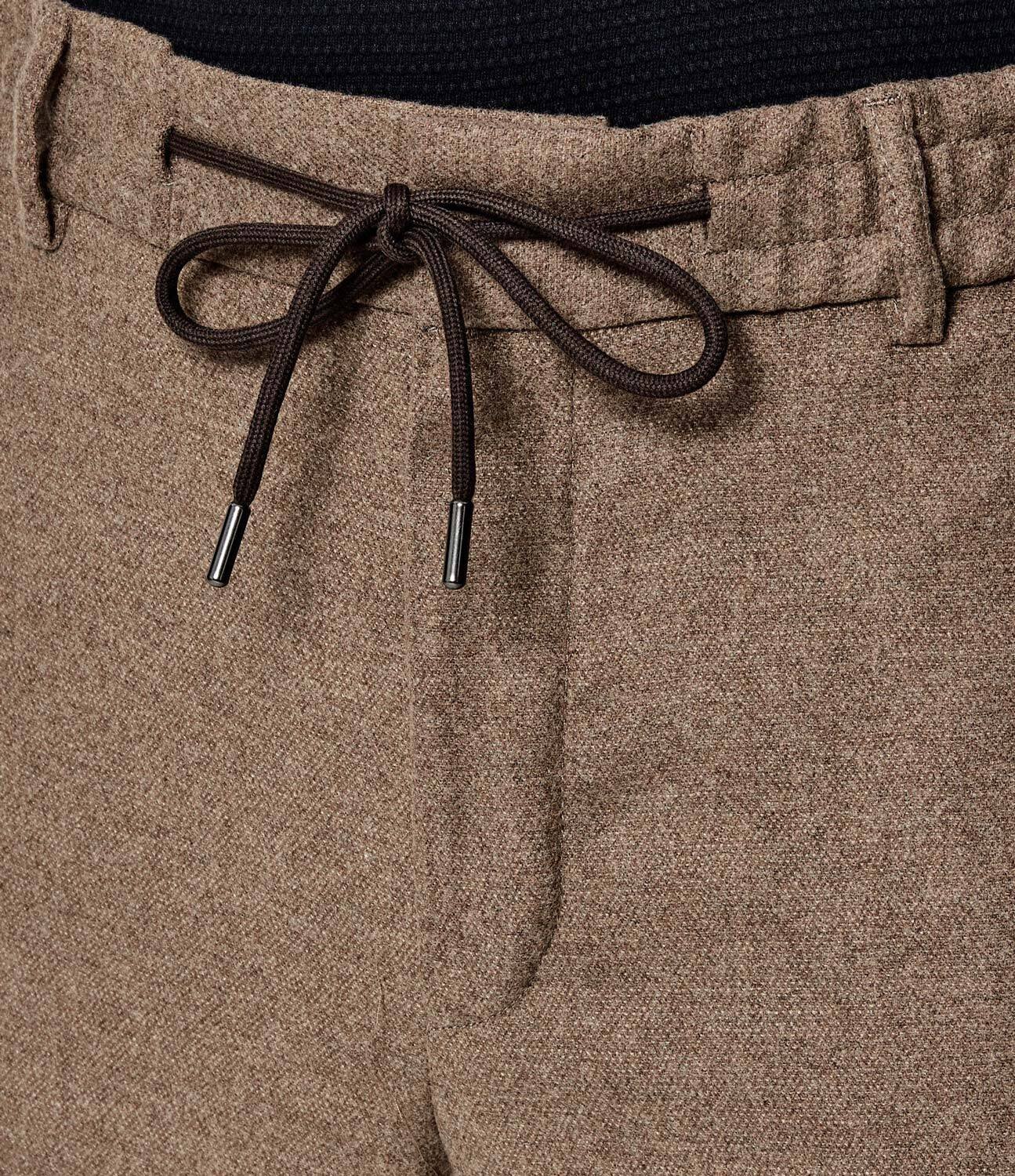 BOSS Black Pantaloni chino P-Perin-RDS-WG-264 | Tapered fit cu adaos de lână