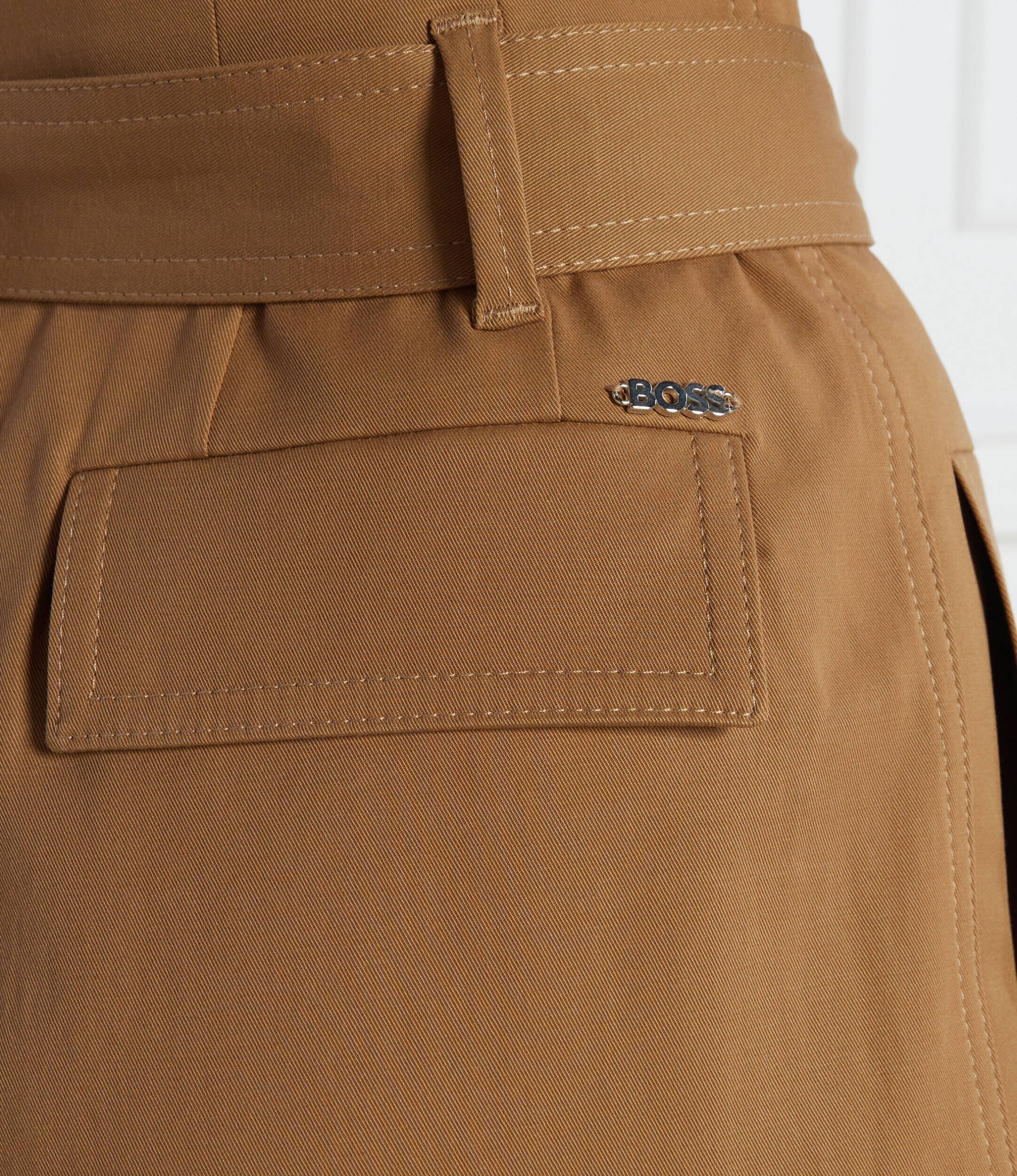 BOSS Black Pantaloni cu cordon Tenoy | Relaxed fit