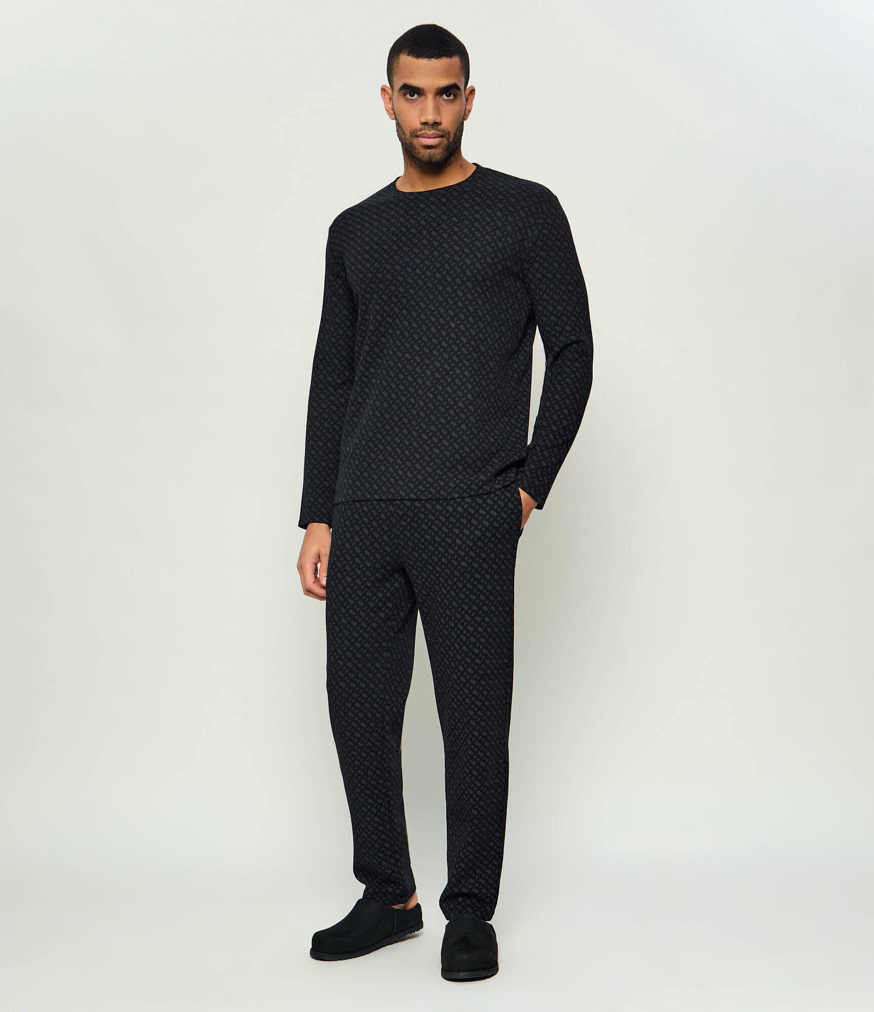 BOSS Black Pantaloni de pijama Aop | regular fit