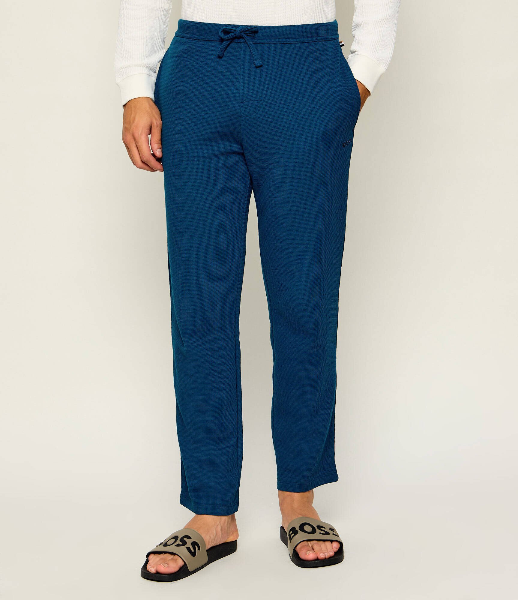 BOSS Black Pantaloni de pijama Waffle | regular fit