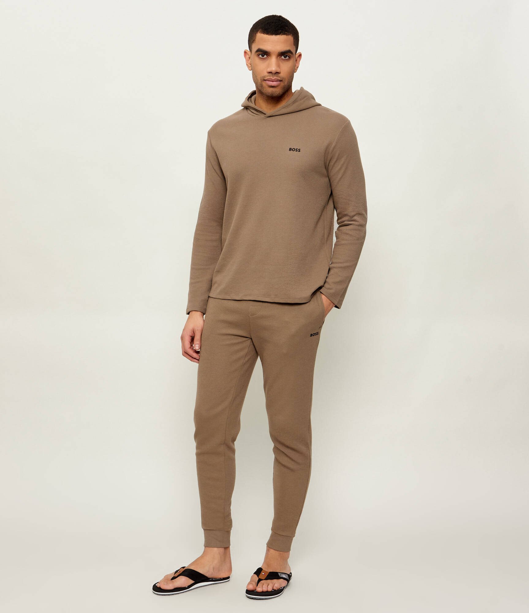 BOSS Black Pantaloni de pijama Waffle | regular fit