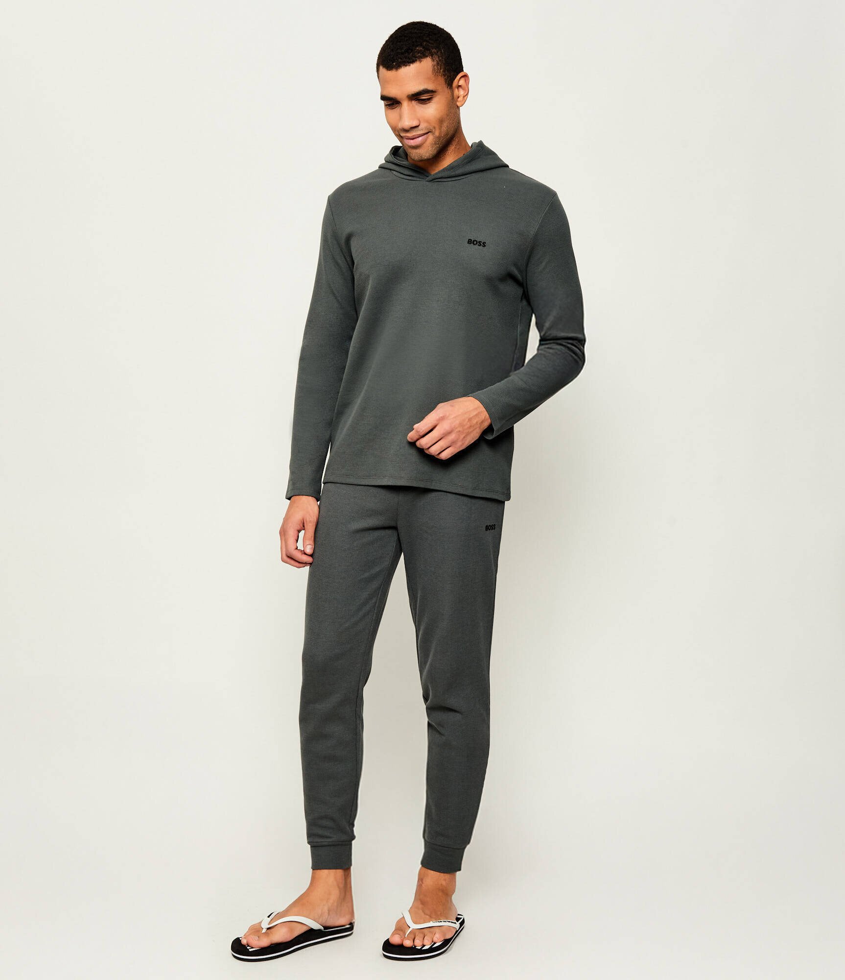 BOSS Black Pantaloni de pijama Waffle | regular fit