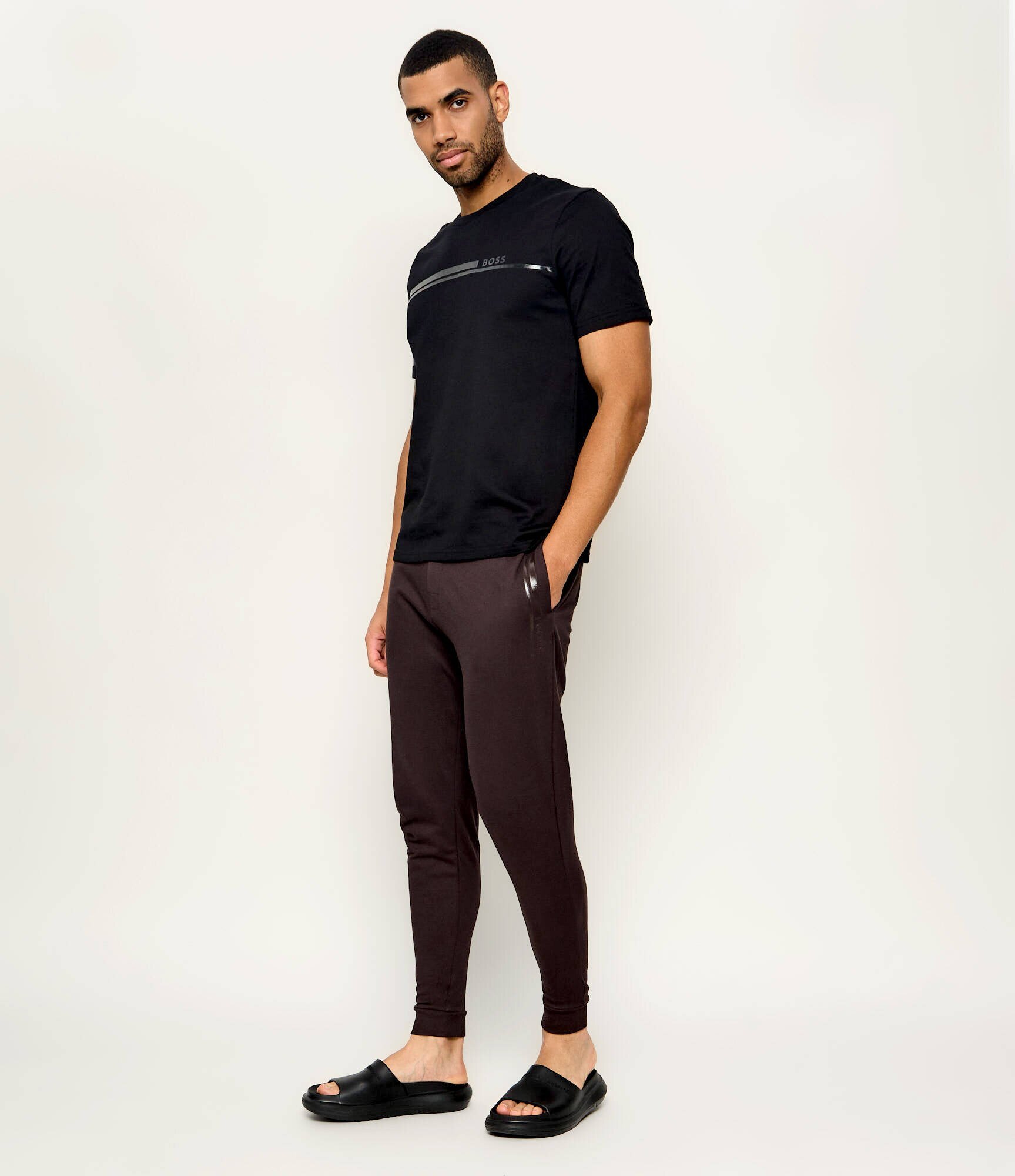 BOSS Black Pantaloni de trening Authentic | Slim Fit