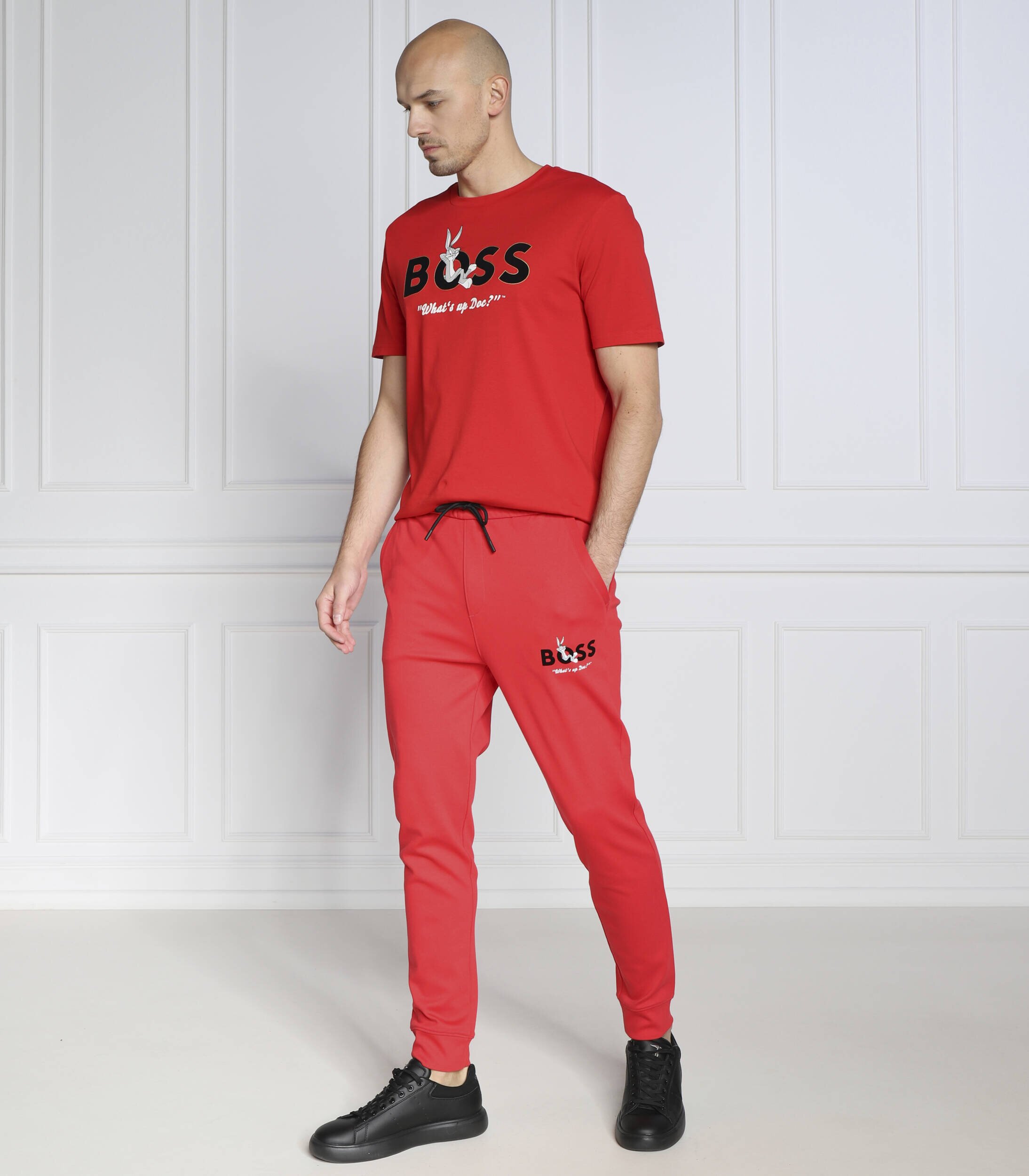 BOSS Black Pantaloni de trening BOSS X LOONEY TUNES Hare | Regular Fit