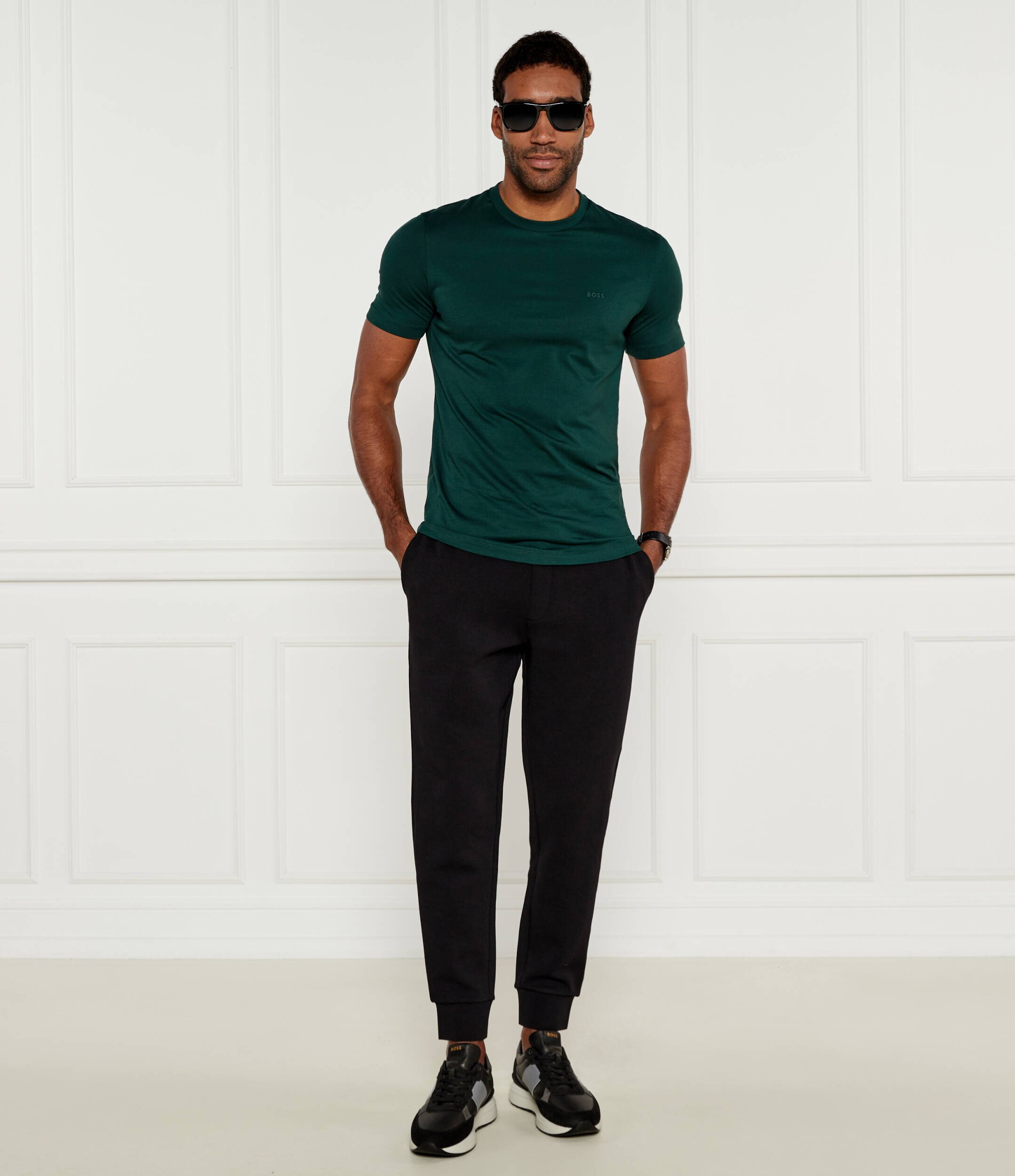 BOSS Black Pantaloni de trening C-Larsen 300 | Regular Fit