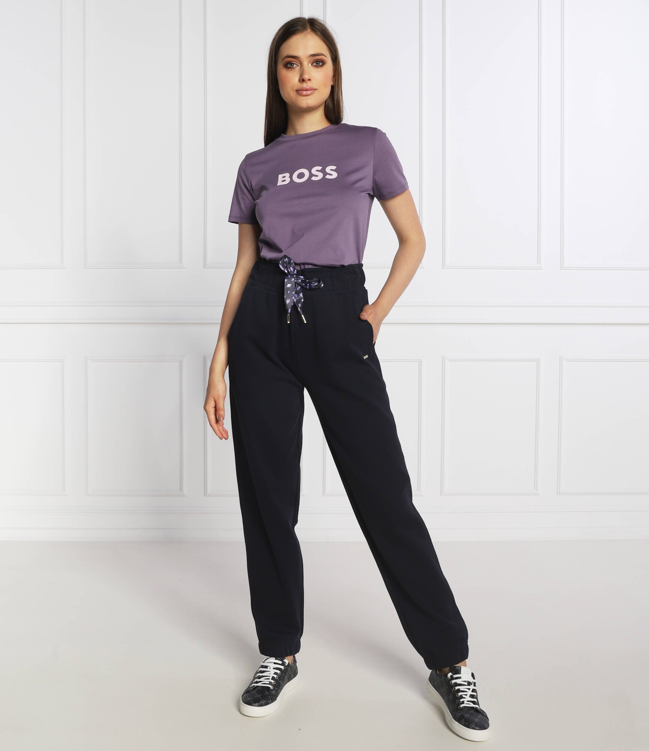 BOSS Black Pantaloni de trening Elisas | Loose fit
