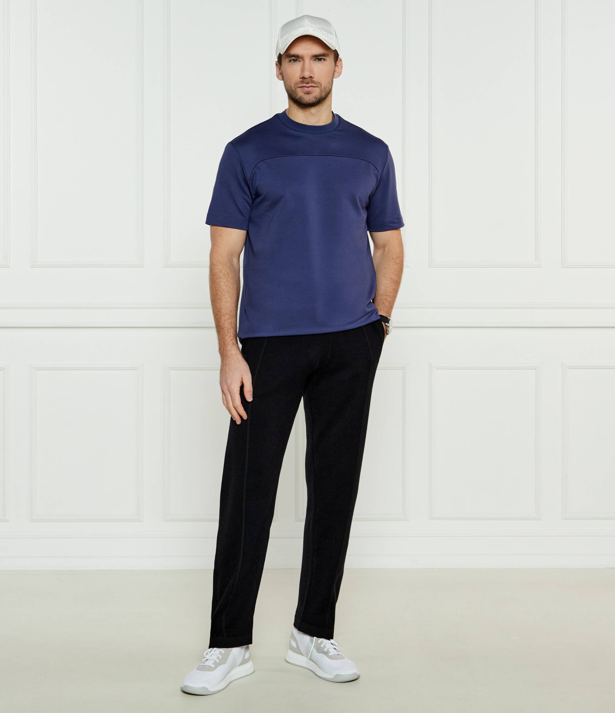 BOSS Black Pantaloni de trening H-Donetto | Loose fit cu adaos de lână