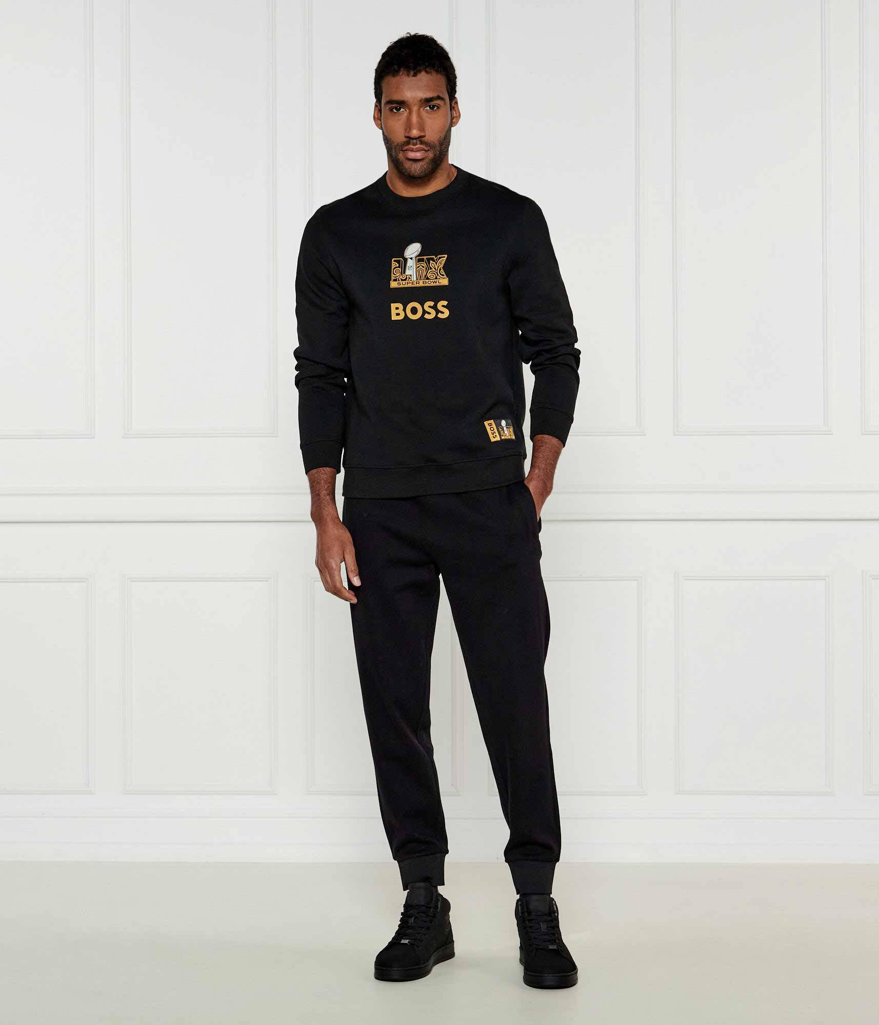 BOSS Black Pantaloni de trening H-Lamont 101 | Regular Fit | mercerizat