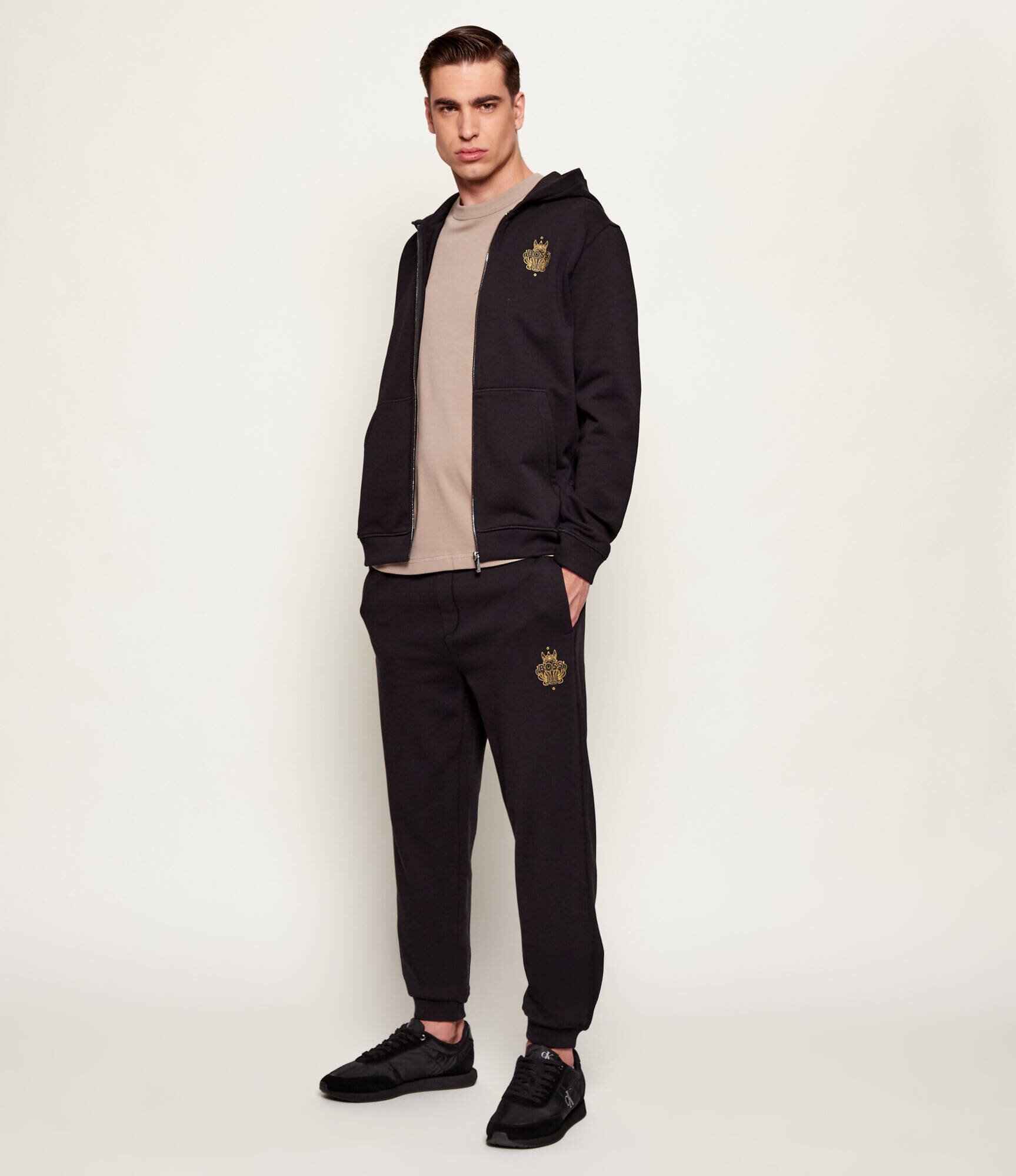 BOSS Black Pantaloni de trening Wei Boss x Chinese New Year | Relaxed fit