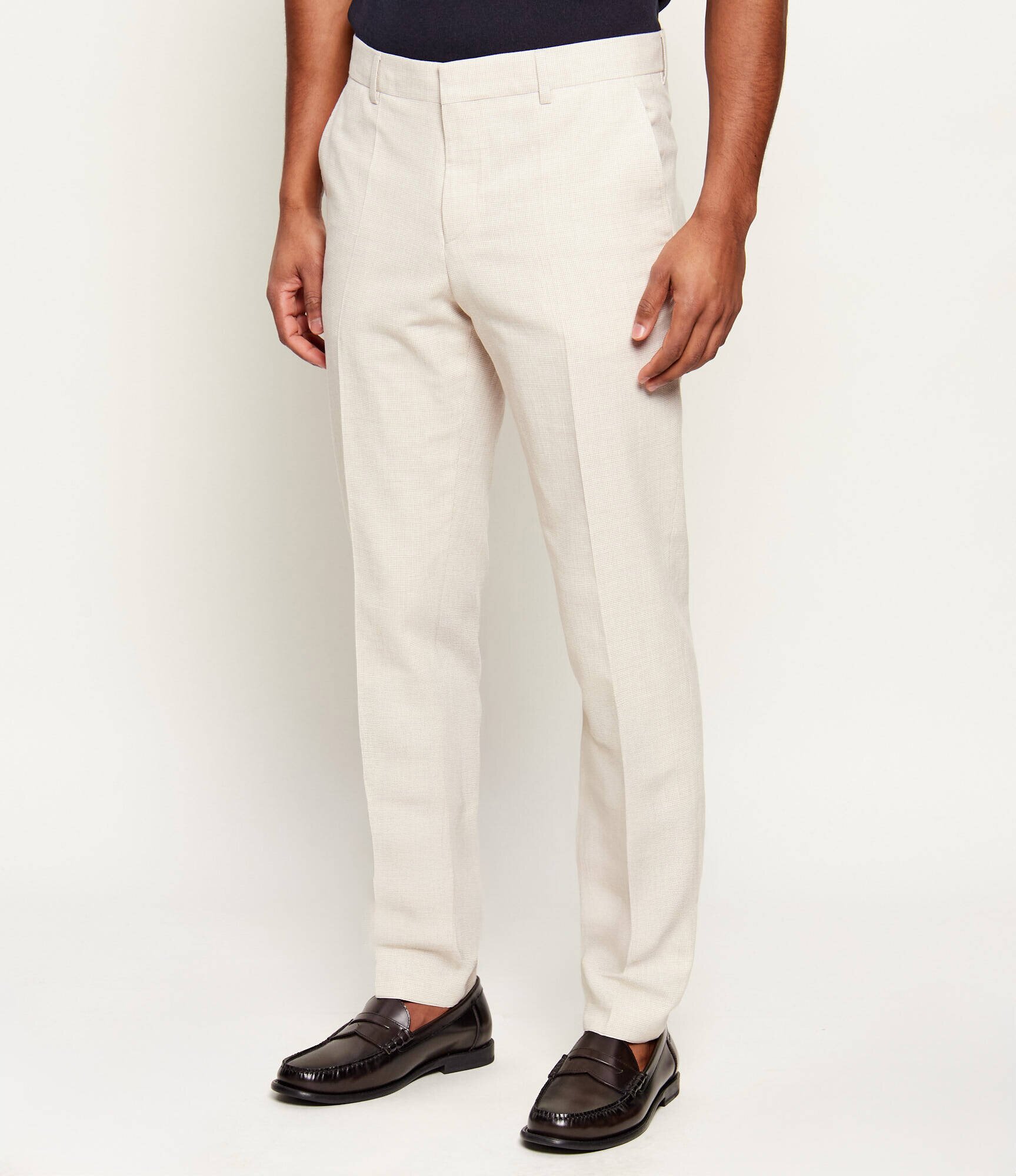 BOSS Black Pantaloni H-Genius-253 | Slim Fit | cu adaos de in