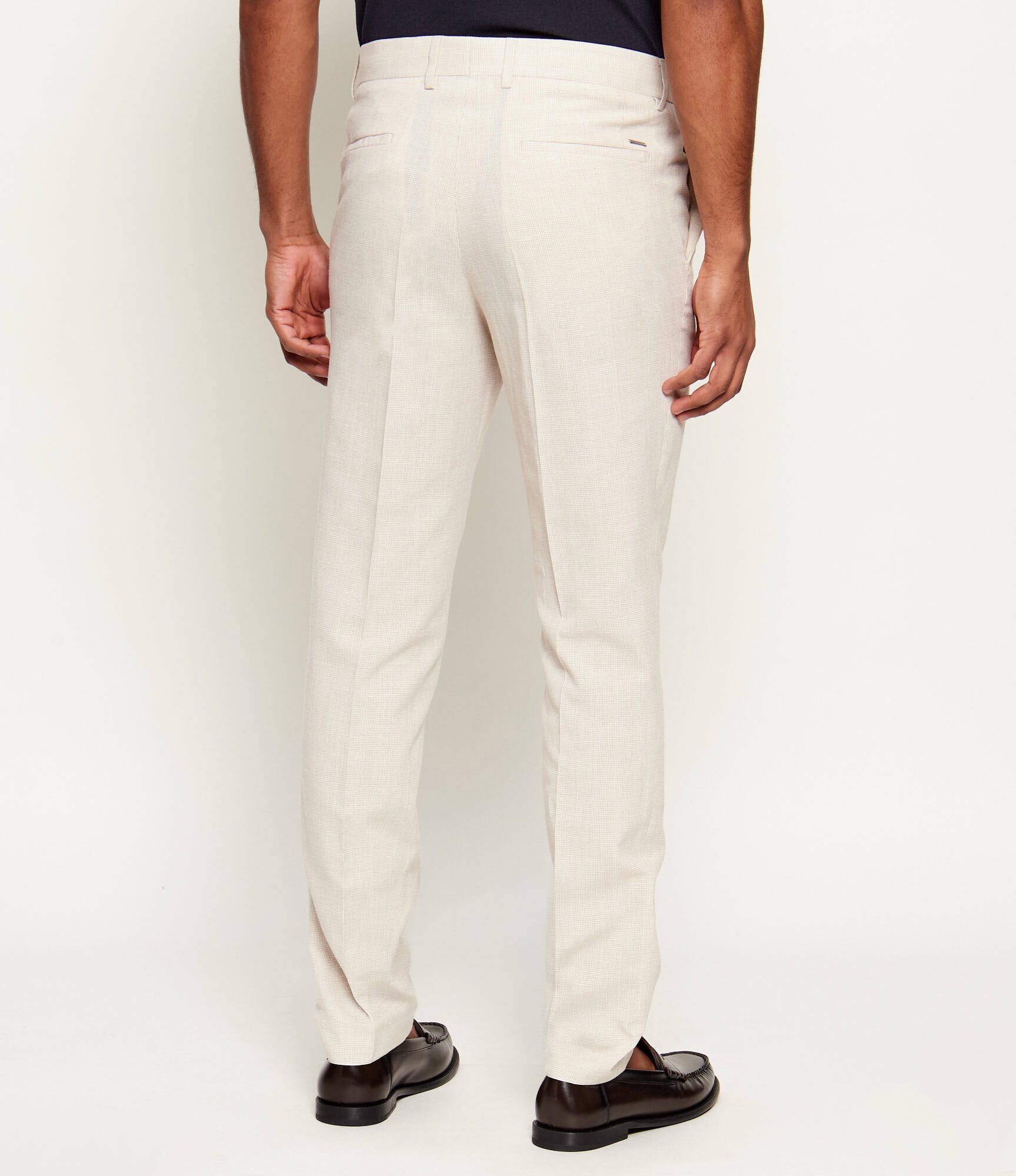 BOSS Black Pantaloni H-Genius-253 | Slim Fit | cu adaos de in