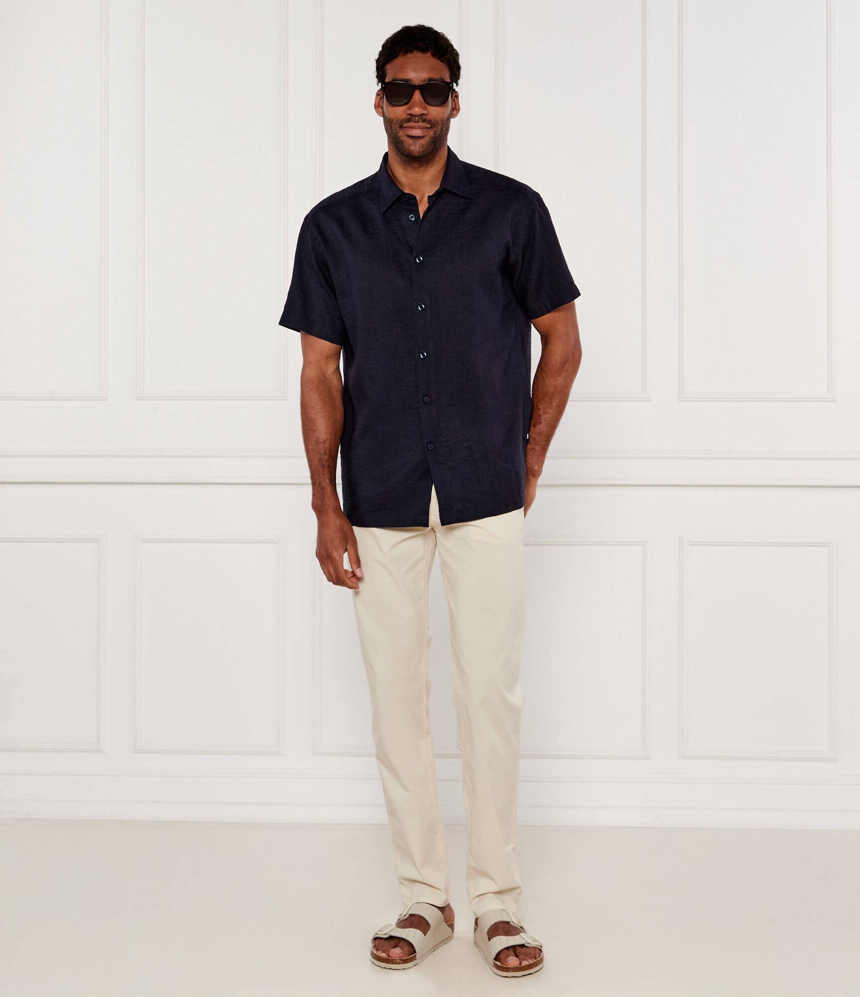 BOSS Black Pantaloni H-Re.Maine5 | Regular Fit