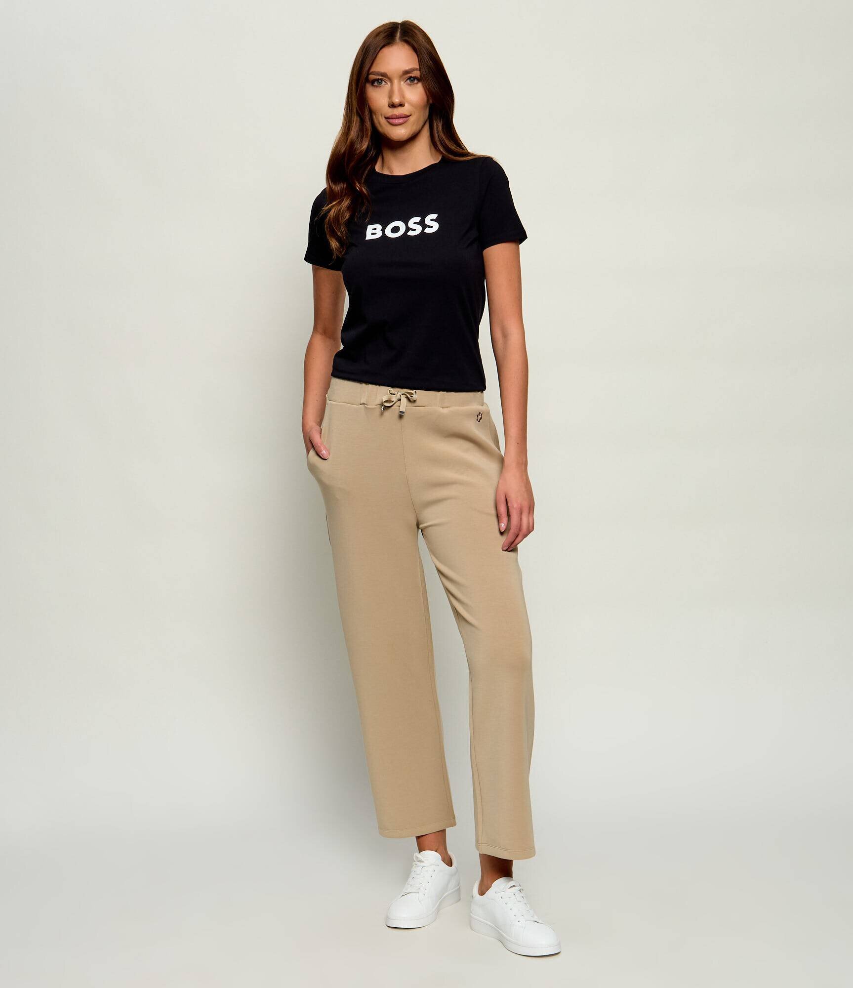 BOSS Black Pantaloni Leisure Elabse | Relaxed fit