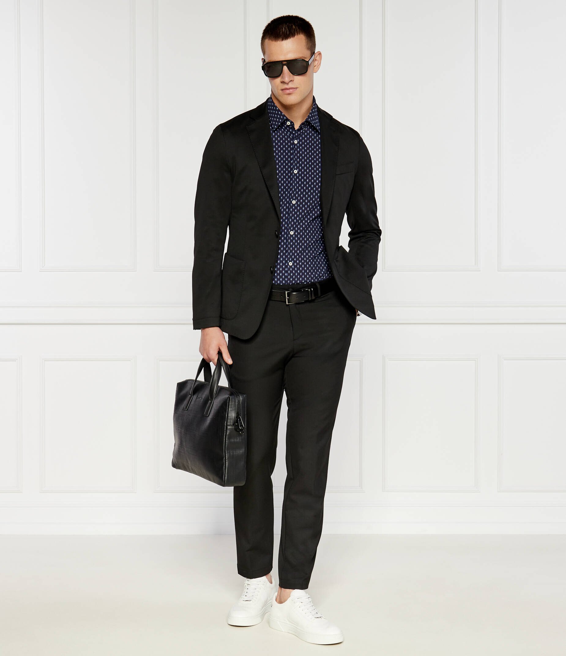 BOSS Black Pantaloni P-Genius-EL | Slim Fit
