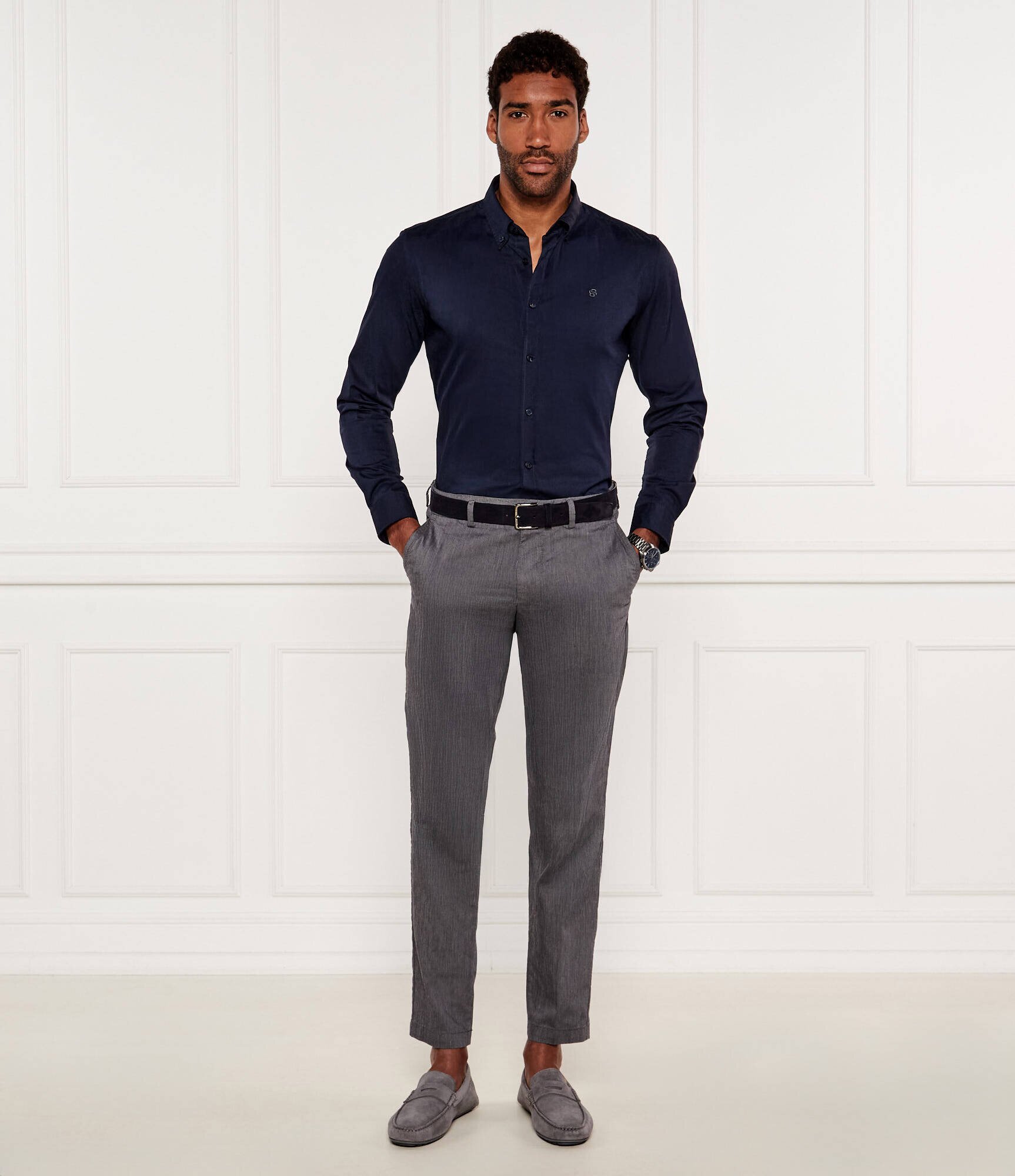 BOSS Black Pantaloni P-Kaiton1 | Slim Fit