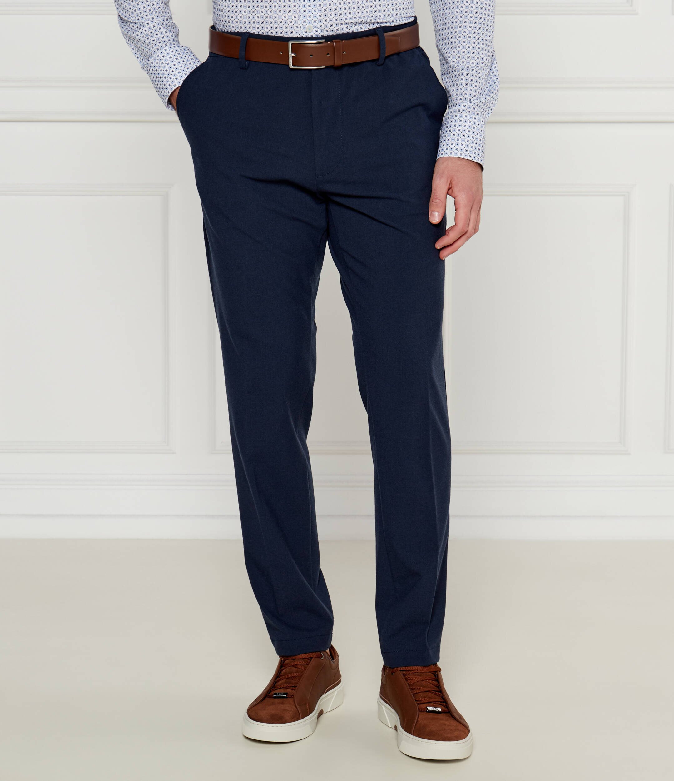 BOSS Black Pantaloni P-Kane-EL | Tapered fit