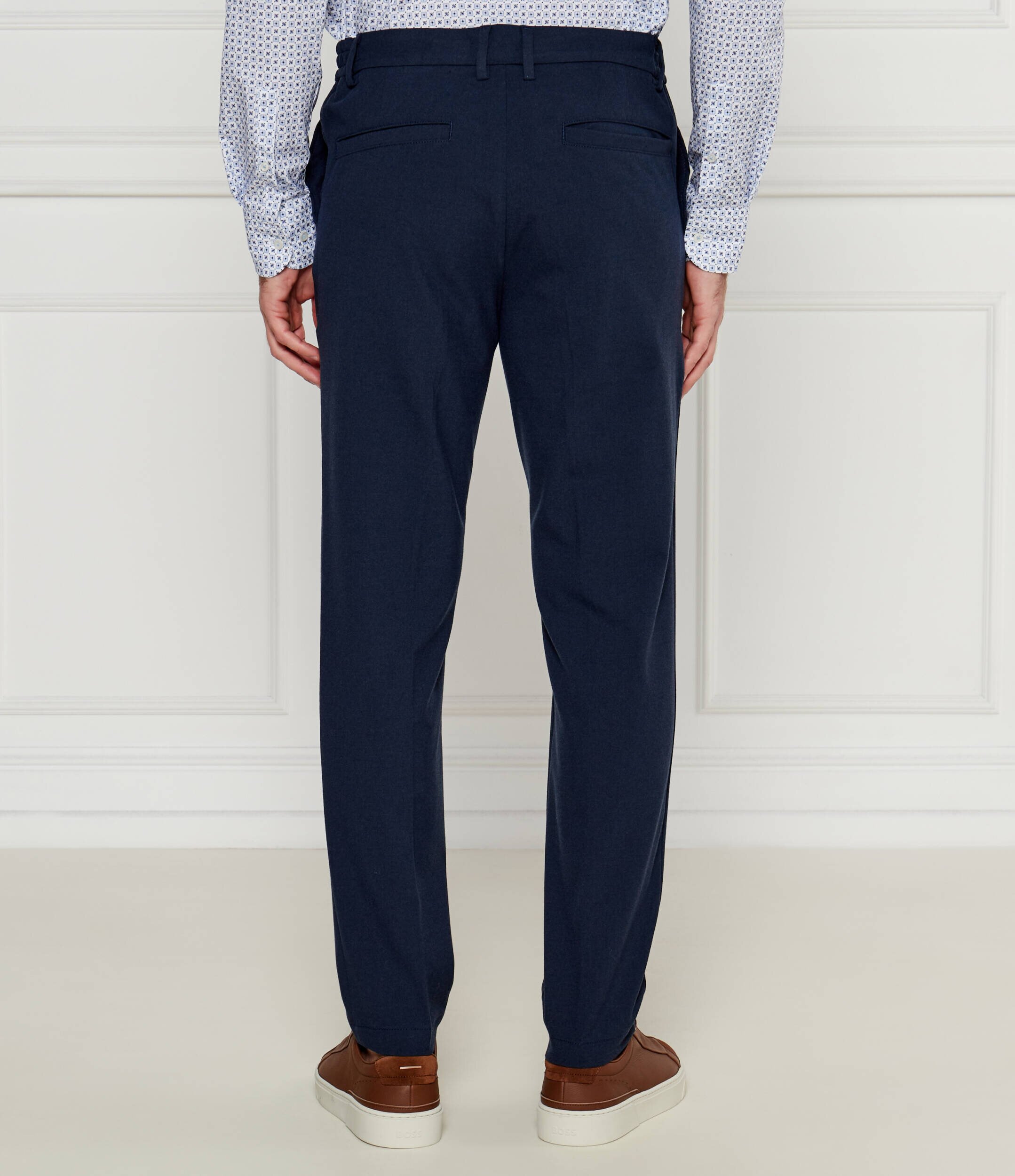 BOSS Black Pantaloni P-Kane-EL | Tapered fit