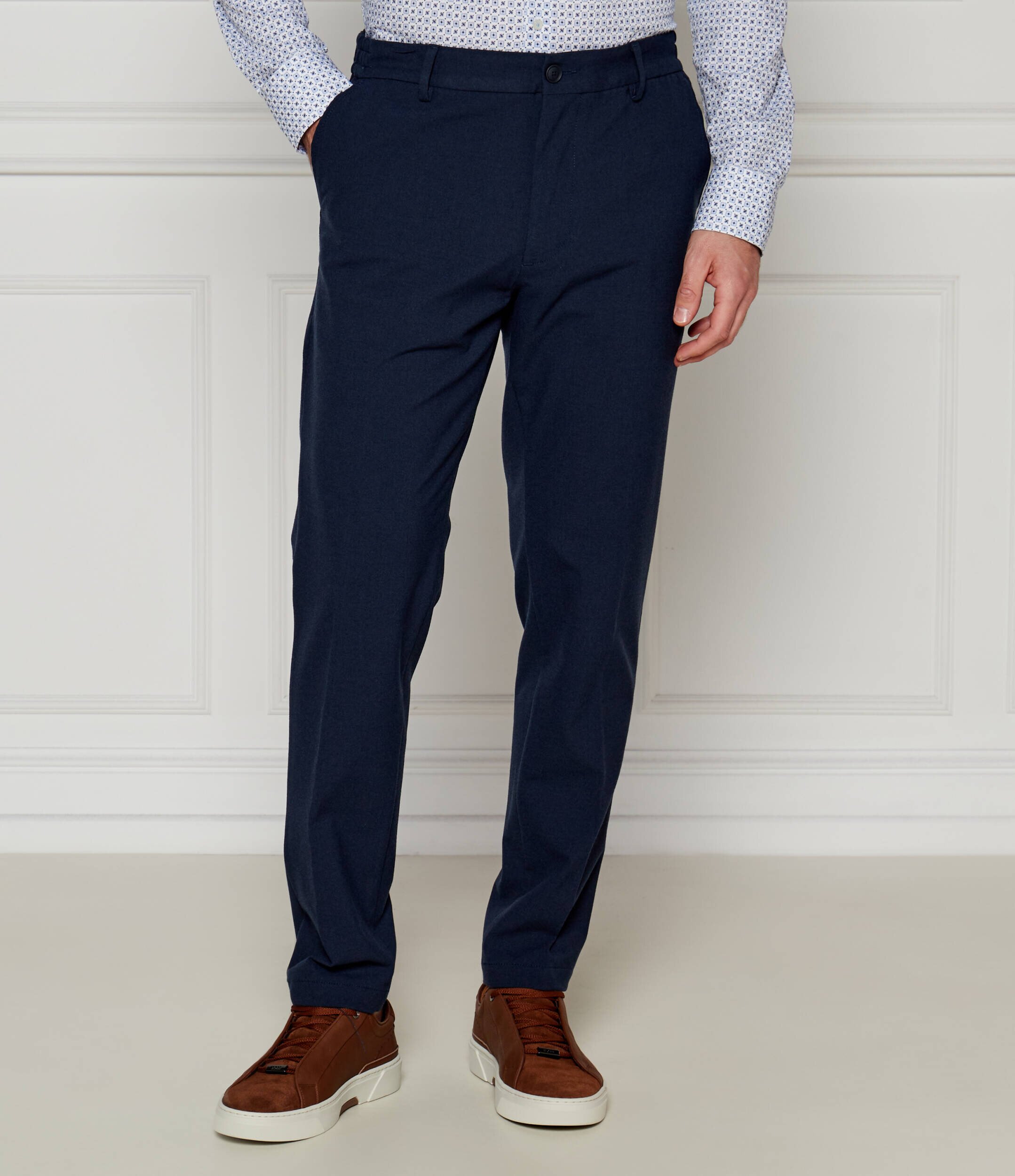 BOSS Black Pantaloni P-Kane-EL | Tapered fit
