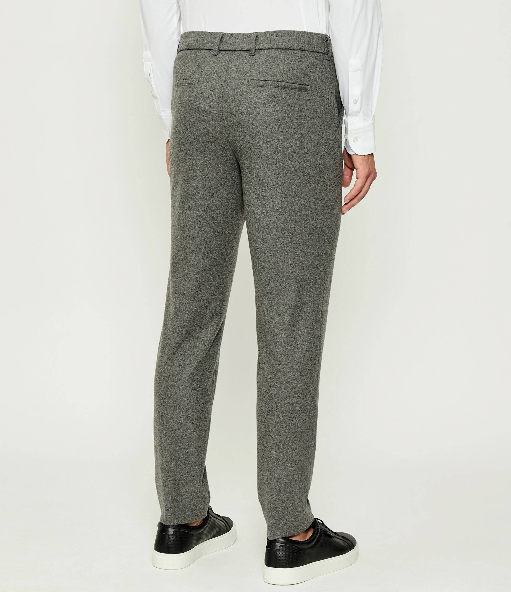 BOSS Black Pantaloni P-Perin-J-RDS-WG-254 | Tapered fit cu adaos de lână