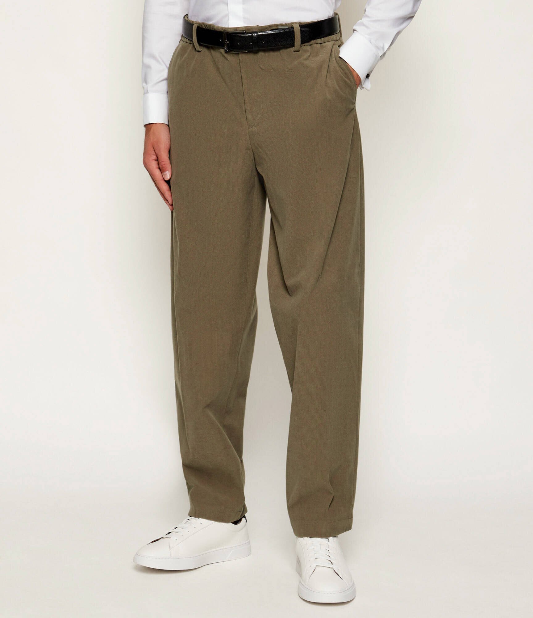 BOSS Black Pantaloni P-Phil-RDS-WG-254F | Relaxed fit